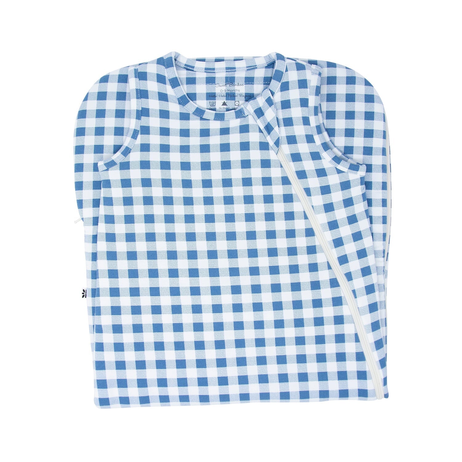 1.5 Tog Sleep Sack - Blue Gingham