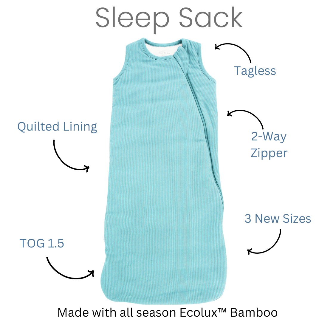 1.5 Tog Sleep Sack - Whispery White