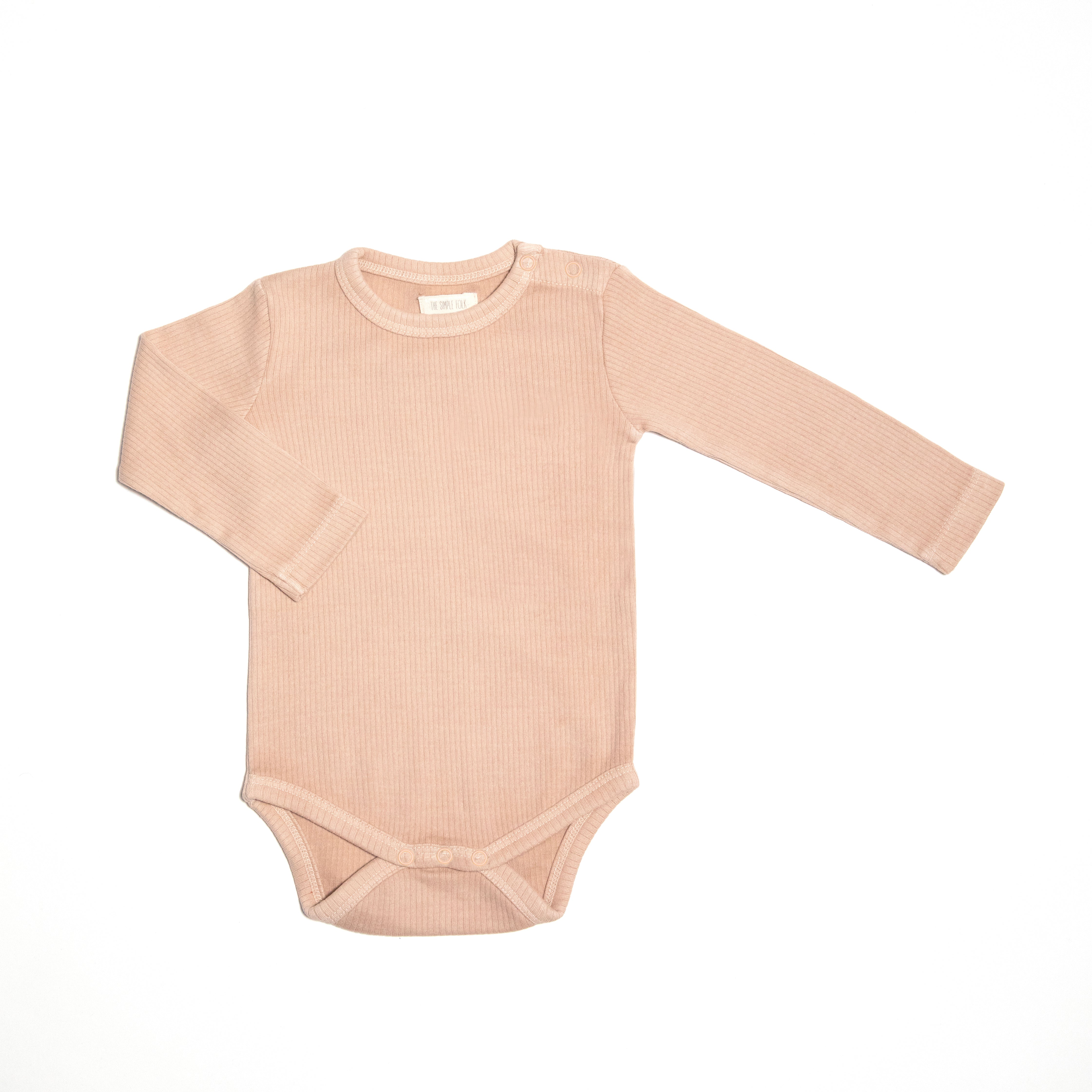 The Ribbed Long-sleeve Onesie Baby