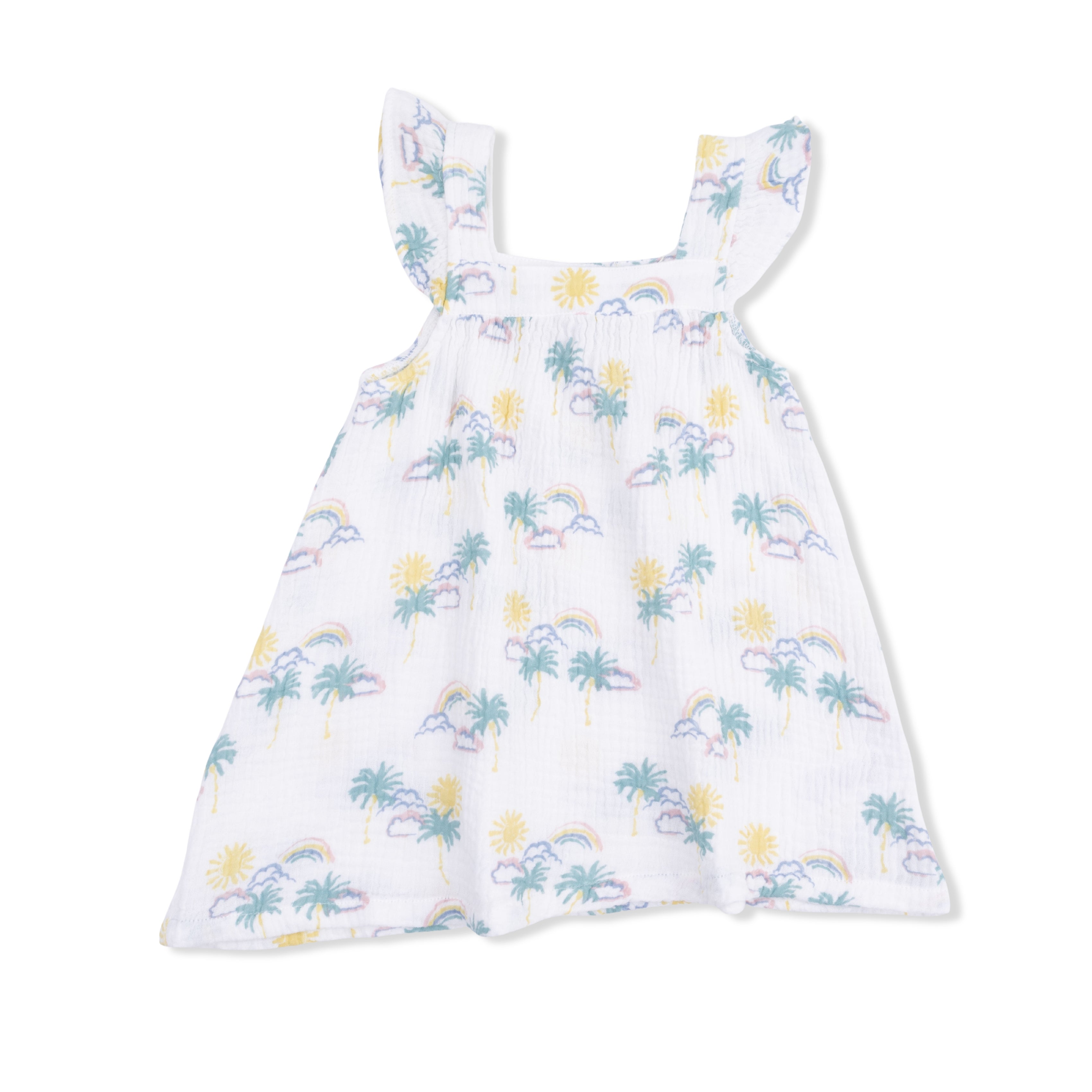 Palm Trees And Rainbows - Sundress And Bloomer