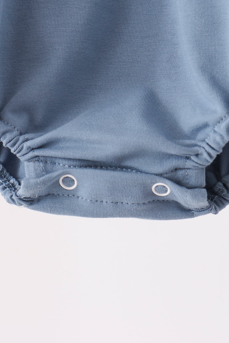 Blue Plaid Pocket Bubble
