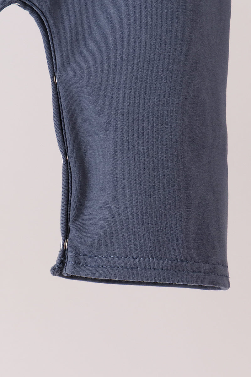 Navy Football Bow French Knot Jonjon