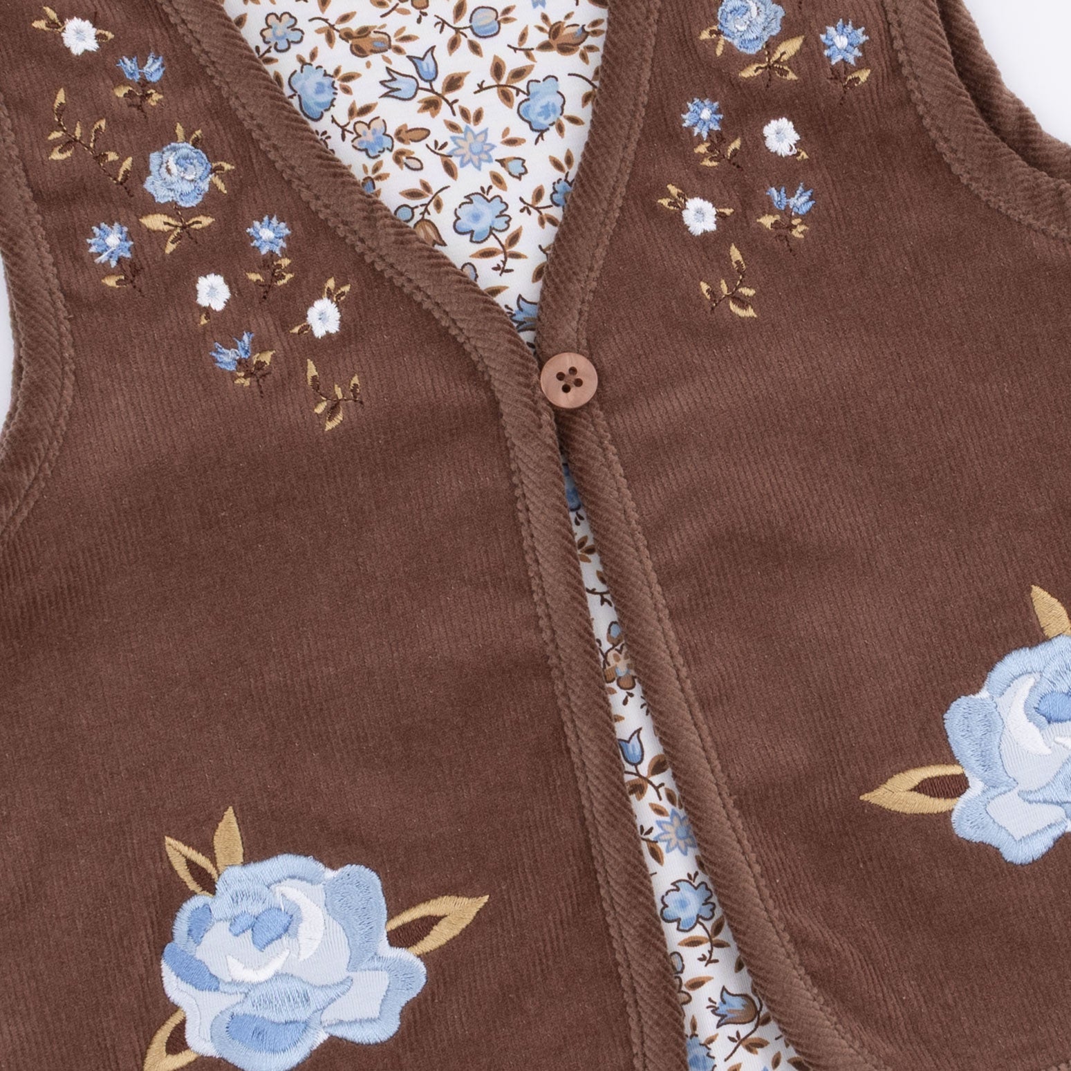Hazel Floral - Vest With Lining