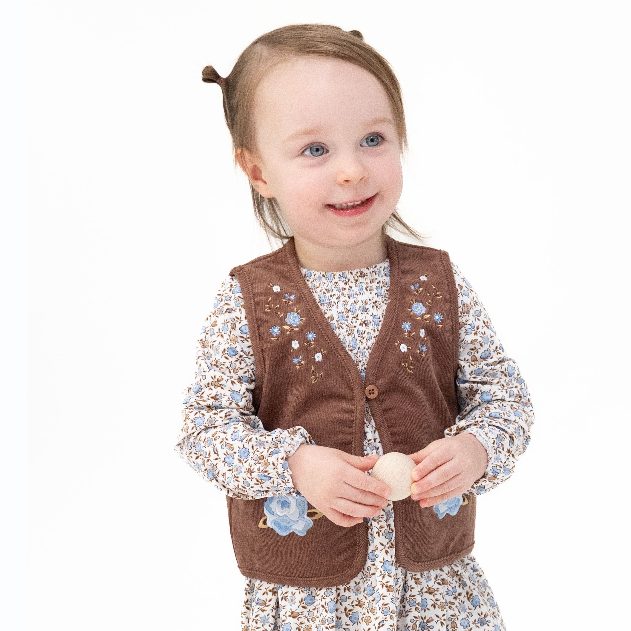 Hazel Floral - Vest With Lining