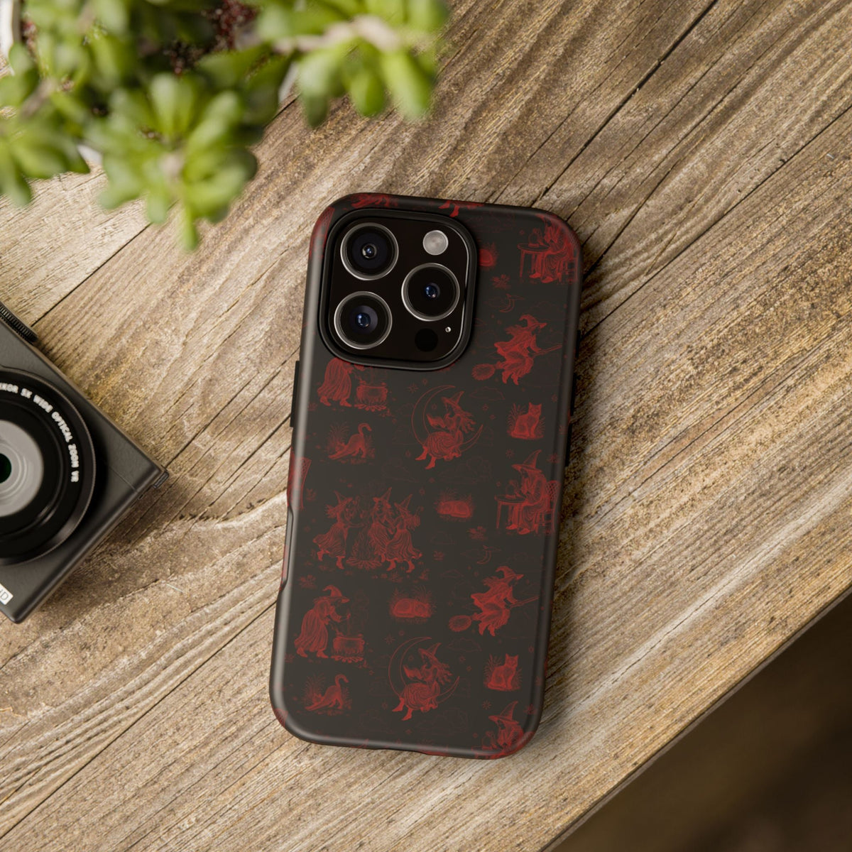 Witchy Toile Phone Case (multiple Phone Types)
