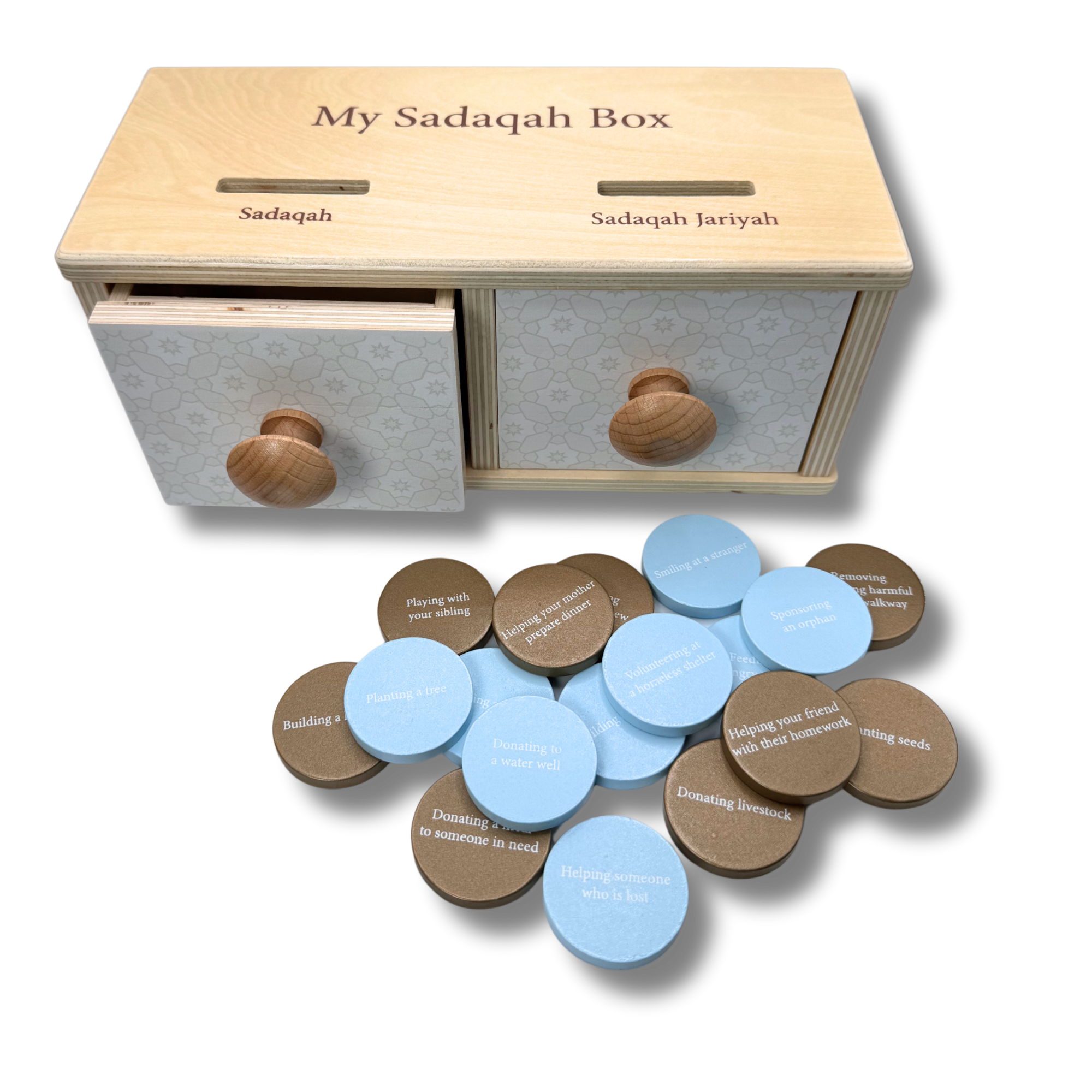 Sadaqah Coin Box (montessori)