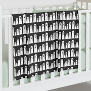 Ghost Family Swaddle Blanket