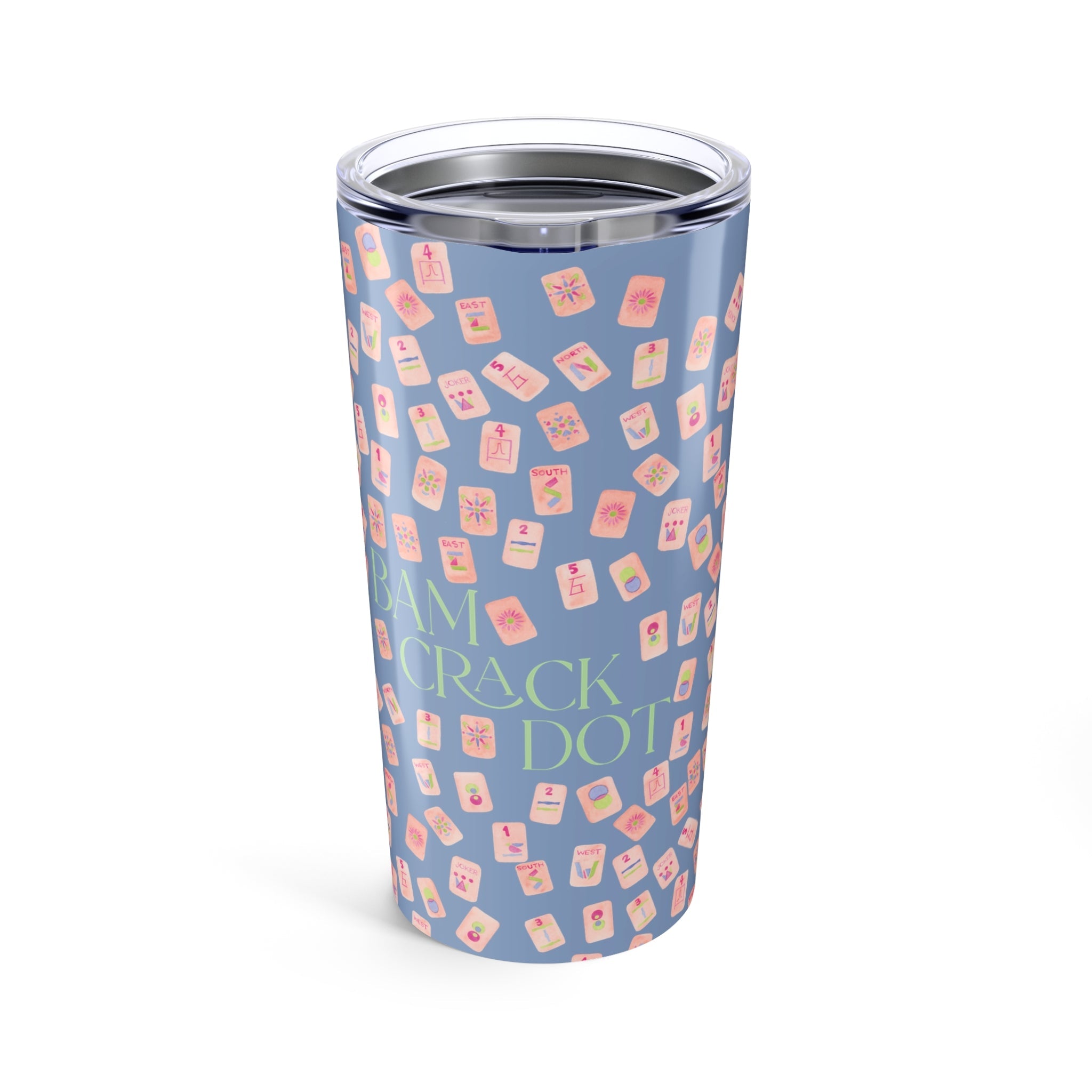 Mah Jong Stainless Tumbler