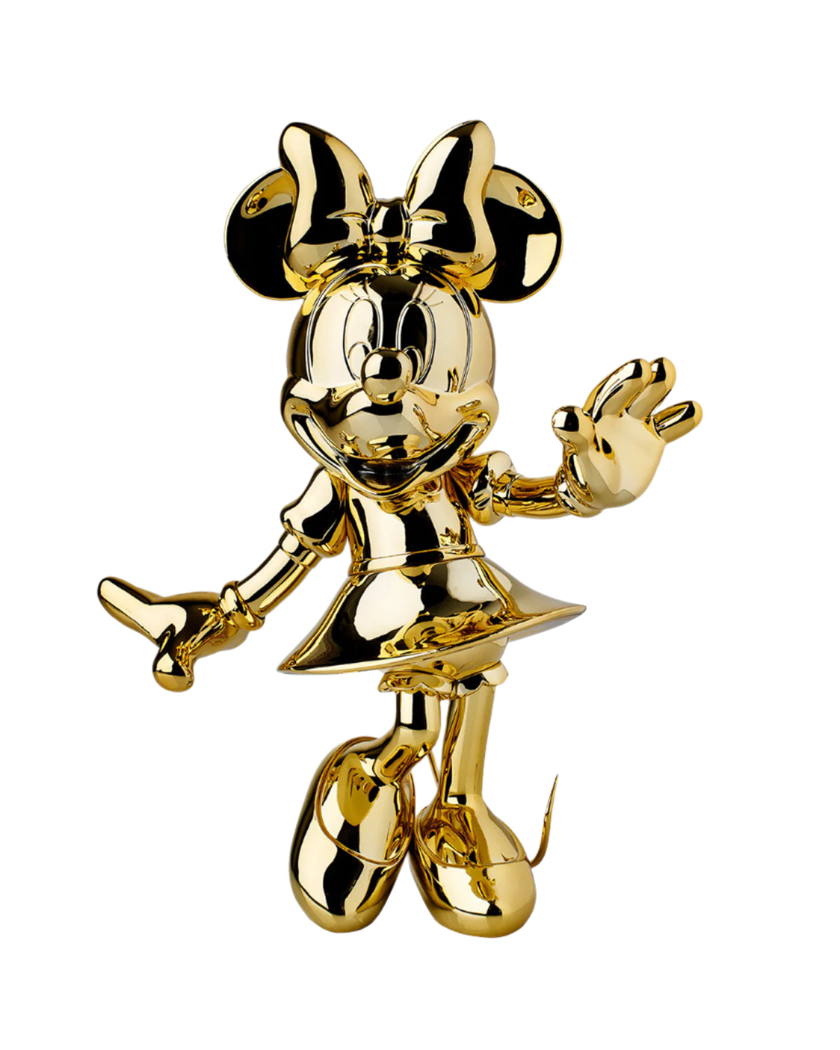 Minnie Mouse Welcome Gold 12in