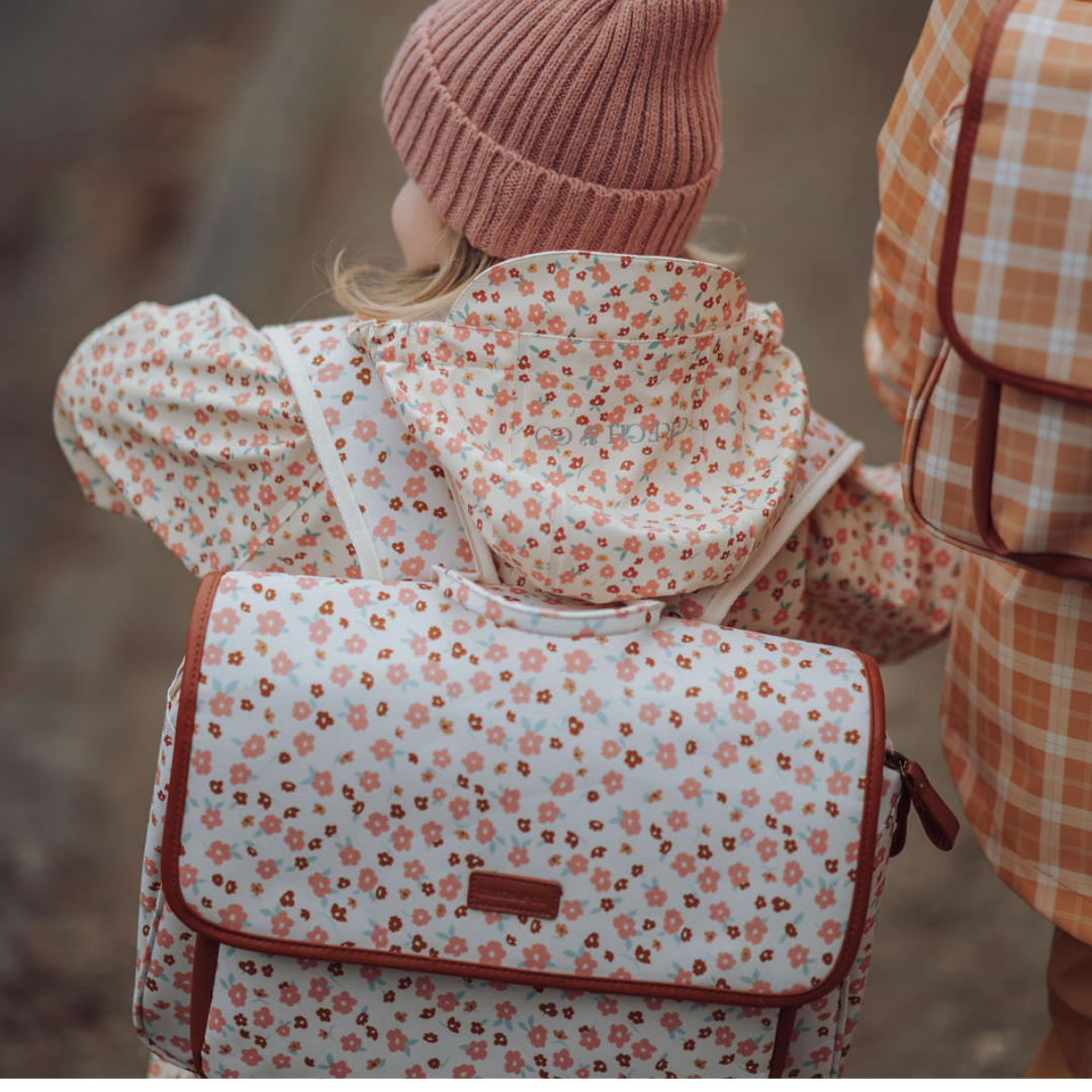 Satchel Backpack | Sunset Meadow