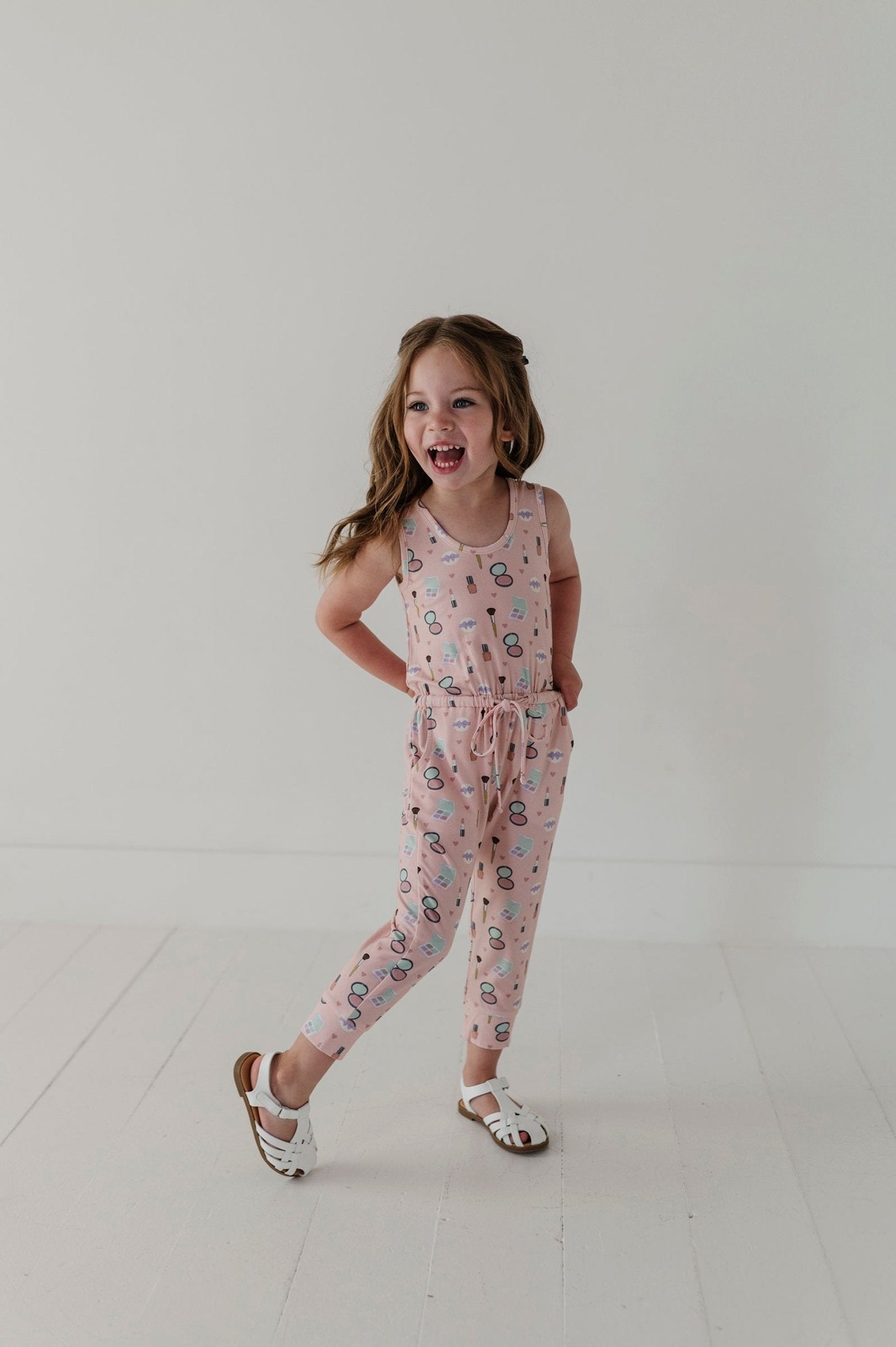 Girls Tank Jumper In Makeup