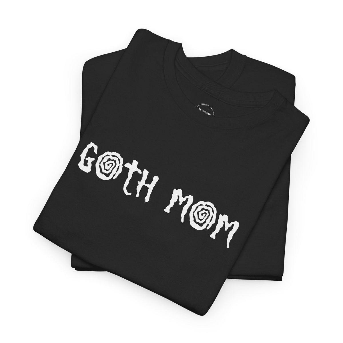 Whimsical Goth Mom Heavy Cotton Tee (adults)
