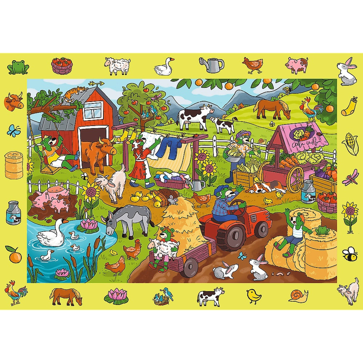 Kids ik Family - Spy Guy Farm 24 Piece Puzzle