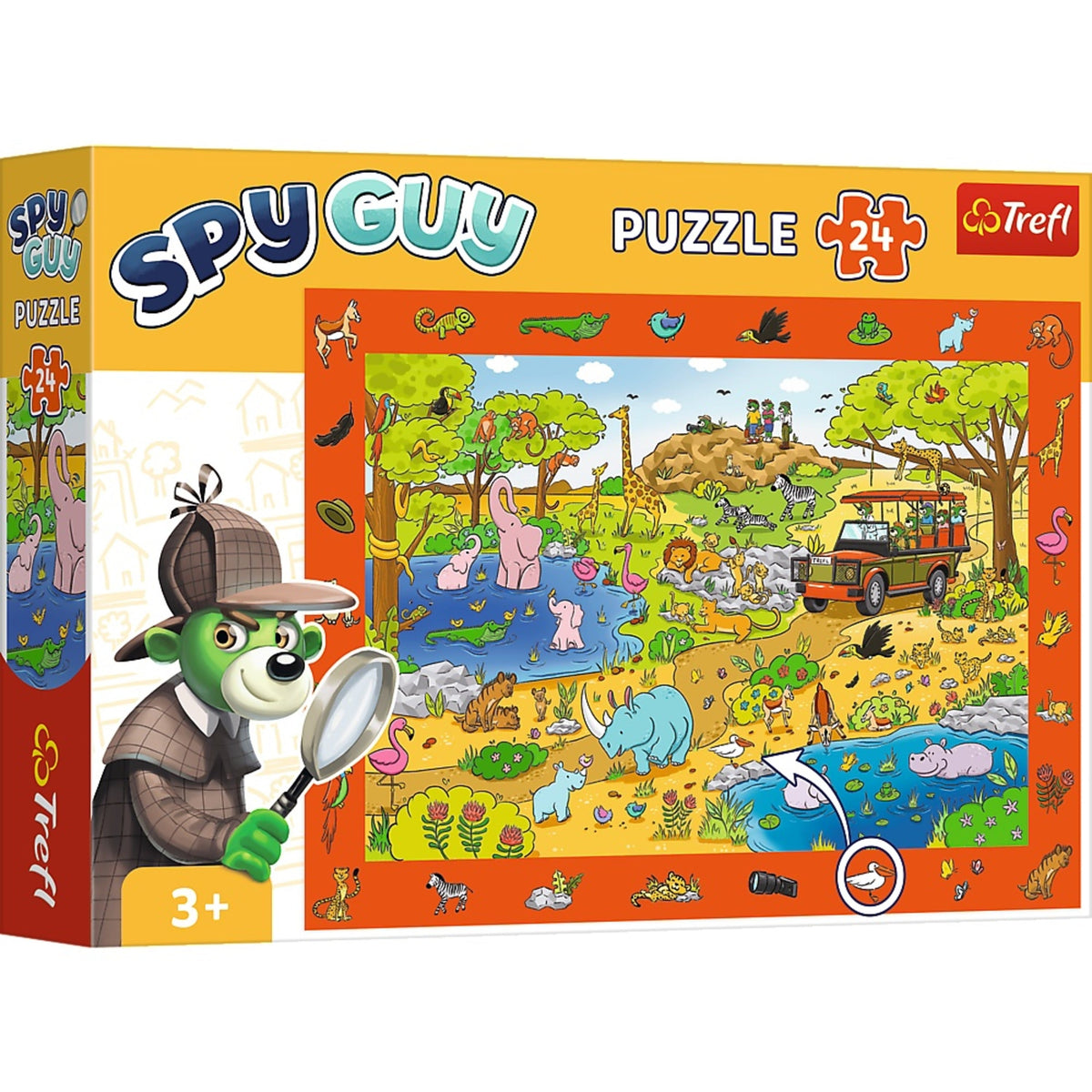 Kids ik Family - Spy Guy Safari 24 Piece Puzzle