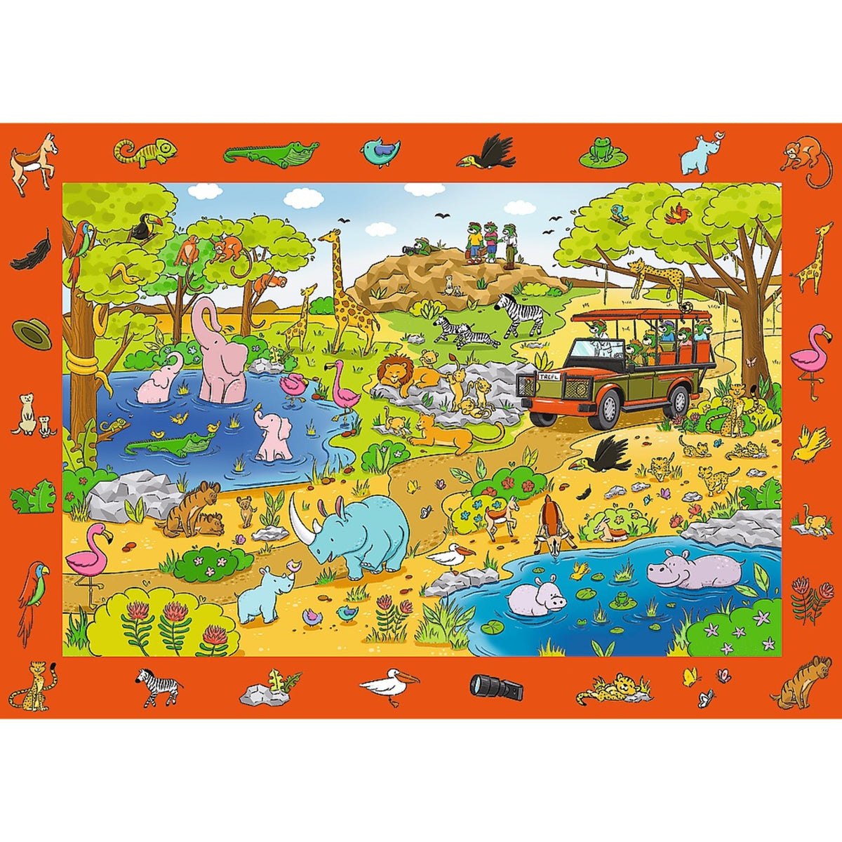 Kids ik Family - Spy Guy Safari 24 Piece Puzzle