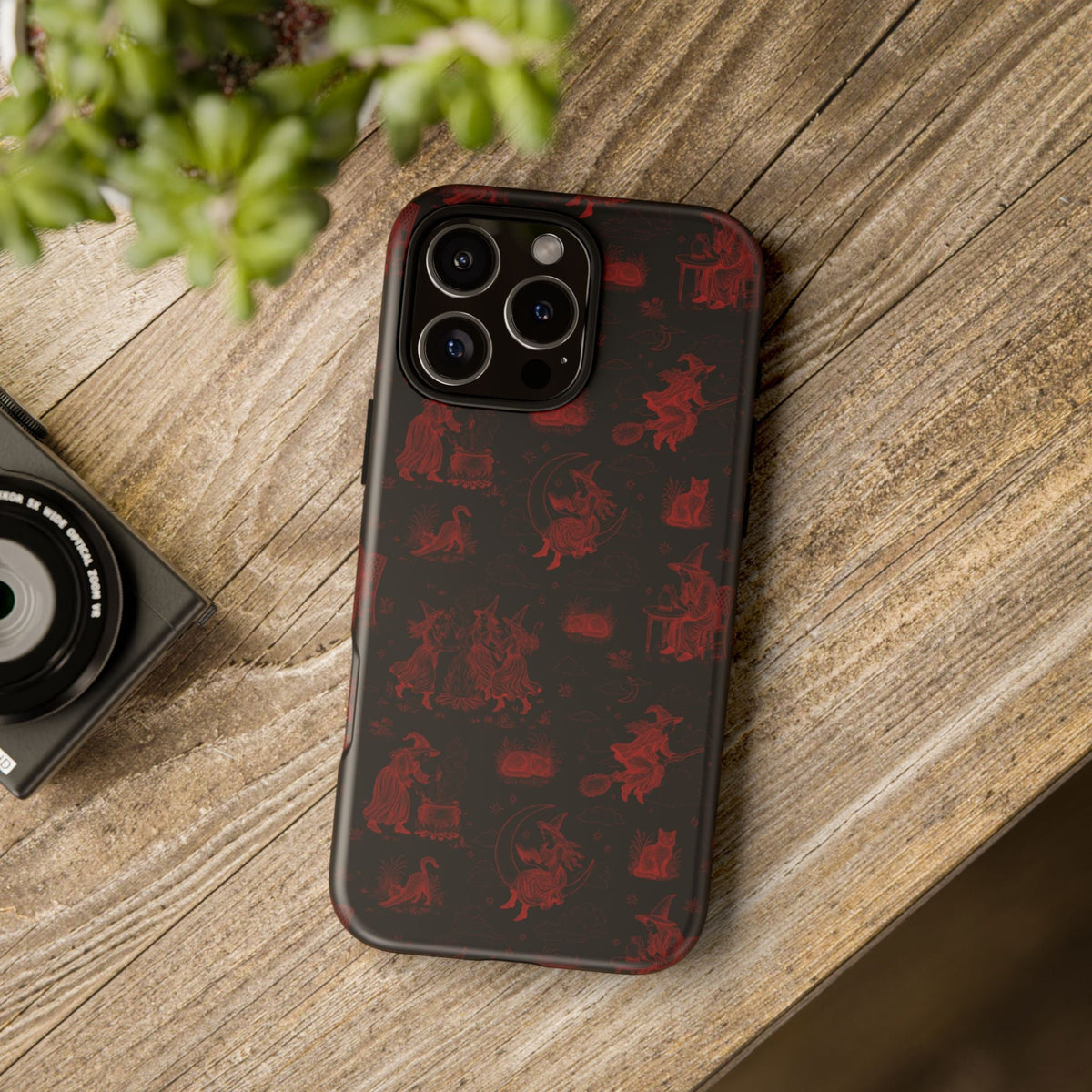 Witchy Toile Phone Case (multiple Phone Types)