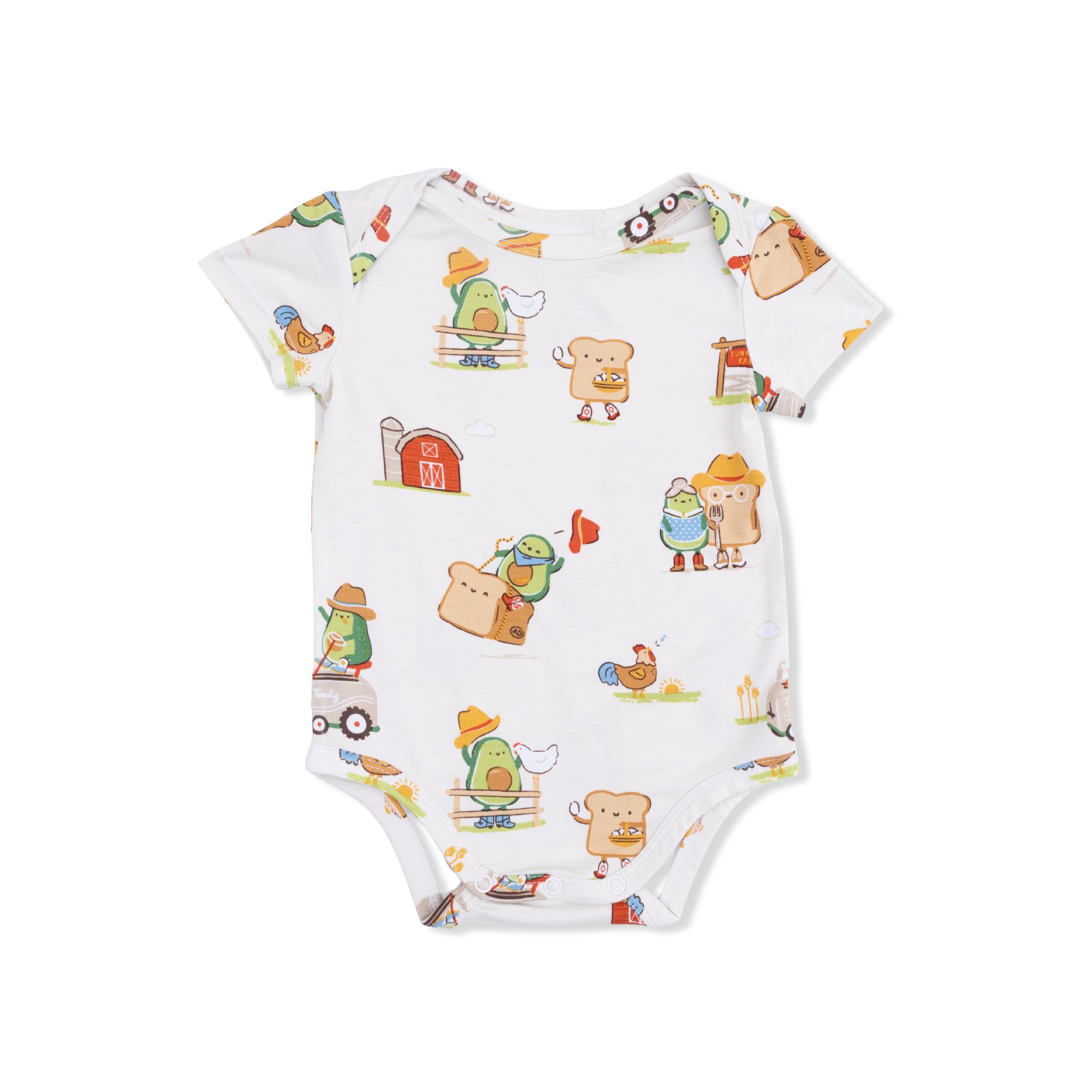 Avocado Toast - American Gothic - Short Sleeve Bodysuit