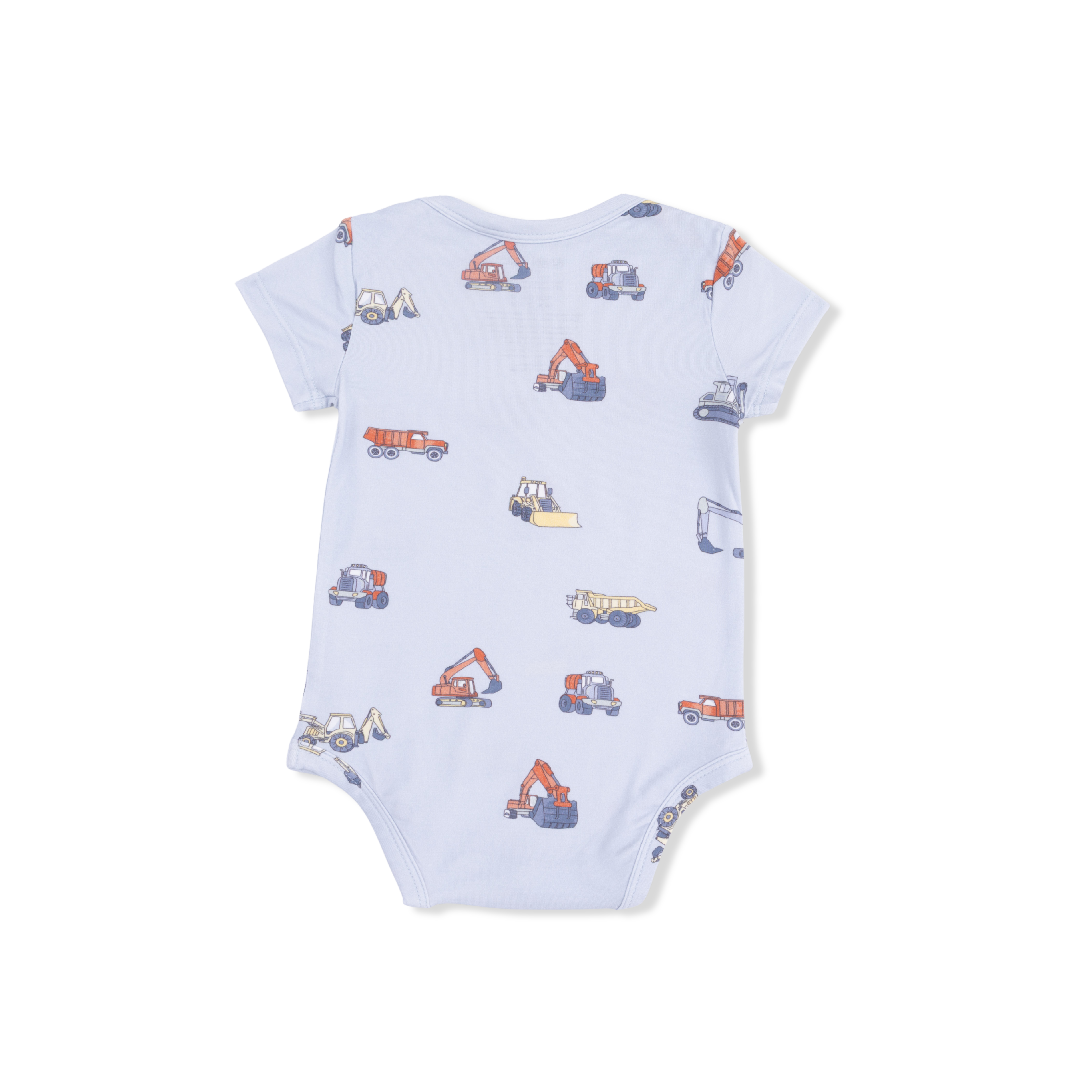 Construction Vehicles - Short Sleeve Bodysuit