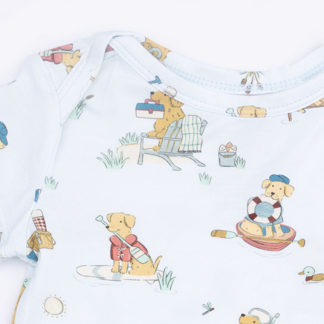 Lake Buddy Dogs - Short Sleeve Bodysuit