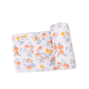 Citrus Floral  - Swaddle Blanket