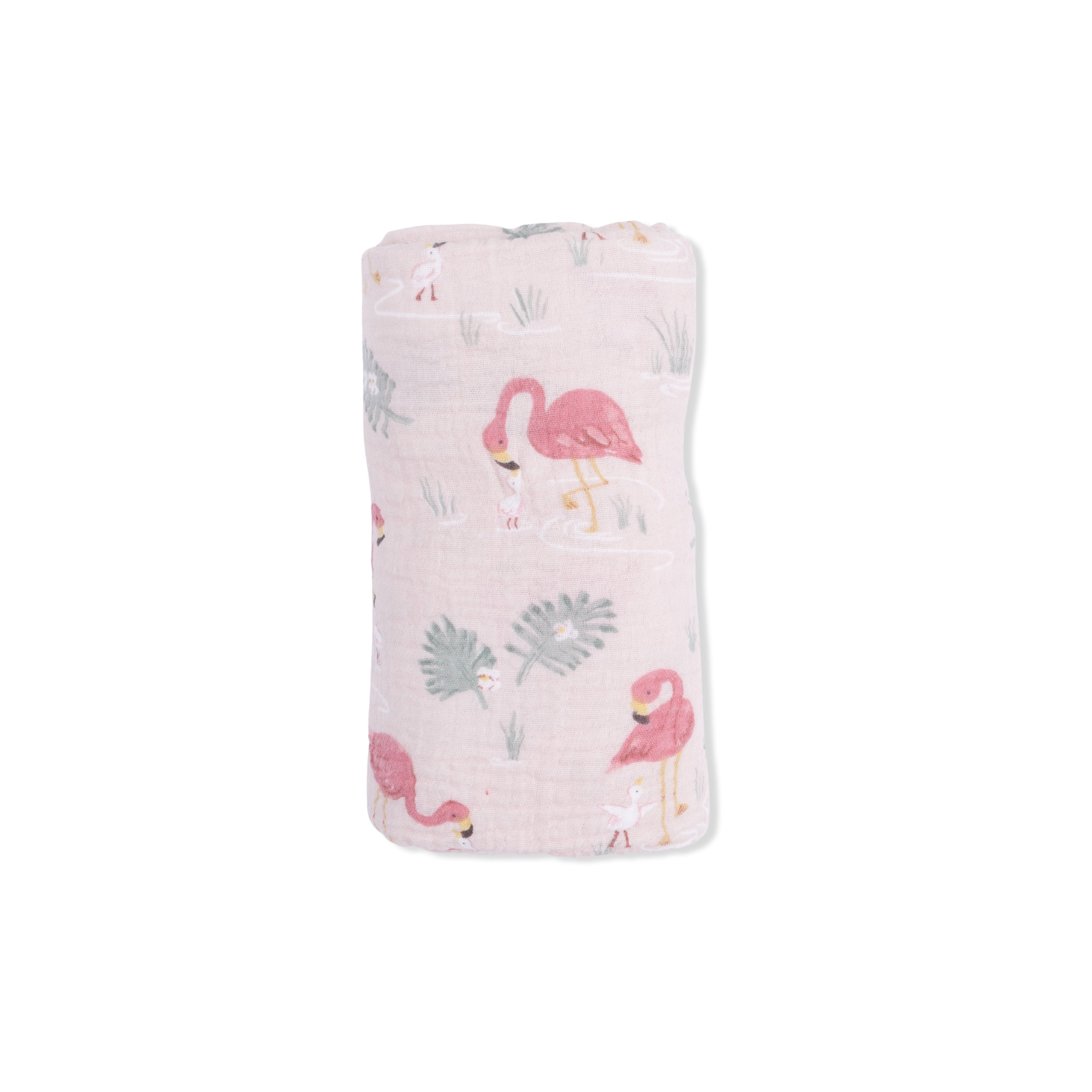 Flamingos - Swaddle Blanket