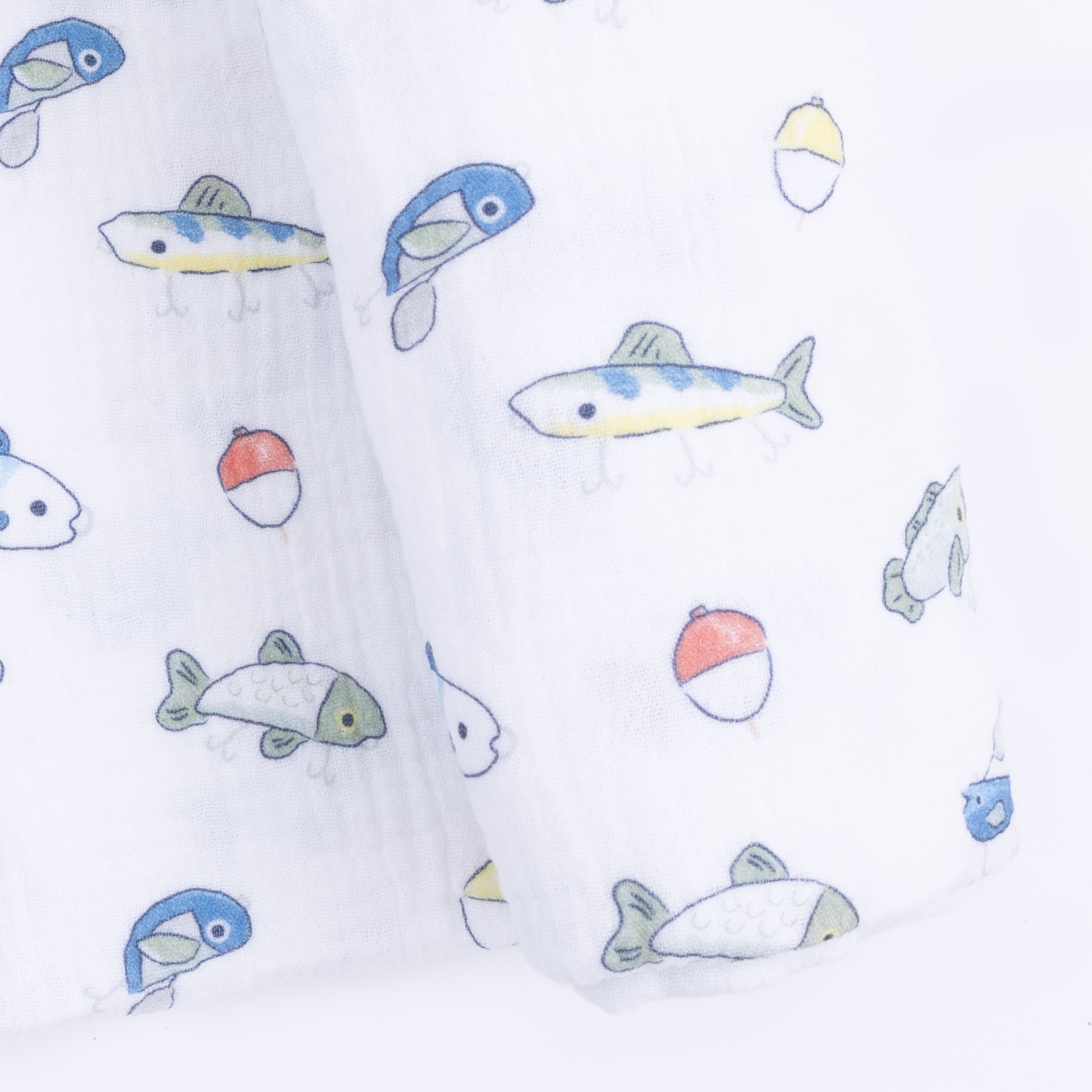 Fishing Lures - Swaddle Blanket