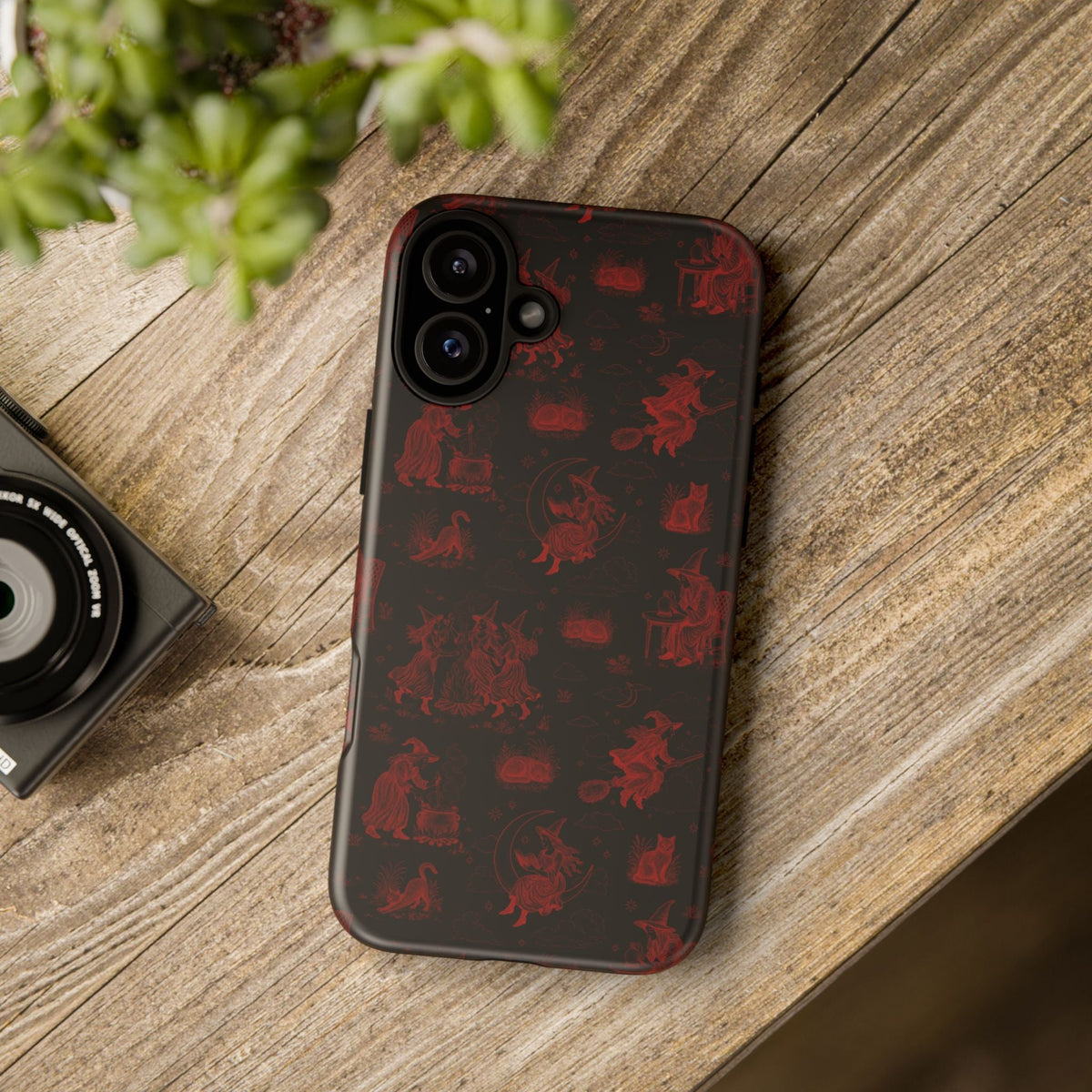 Witchy Toile Phone Case (multiple Phone Types)