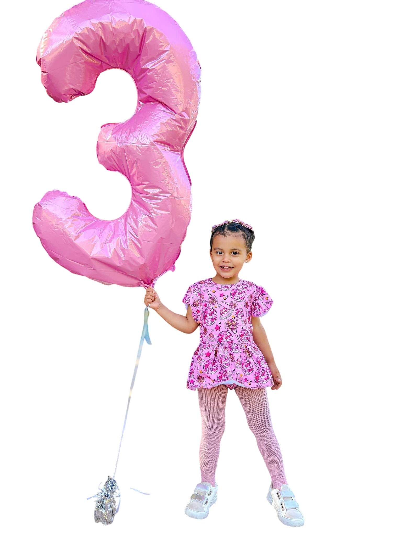Disco Birthday Skirted Romper