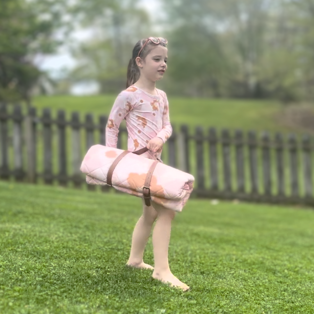 Blush Meadow Long Sleeve Swimsuit