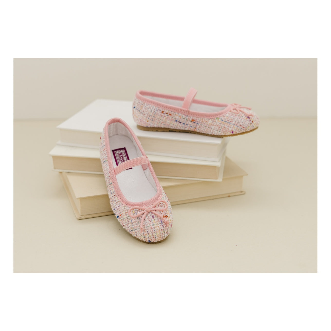 Sabrina Tweed Flat