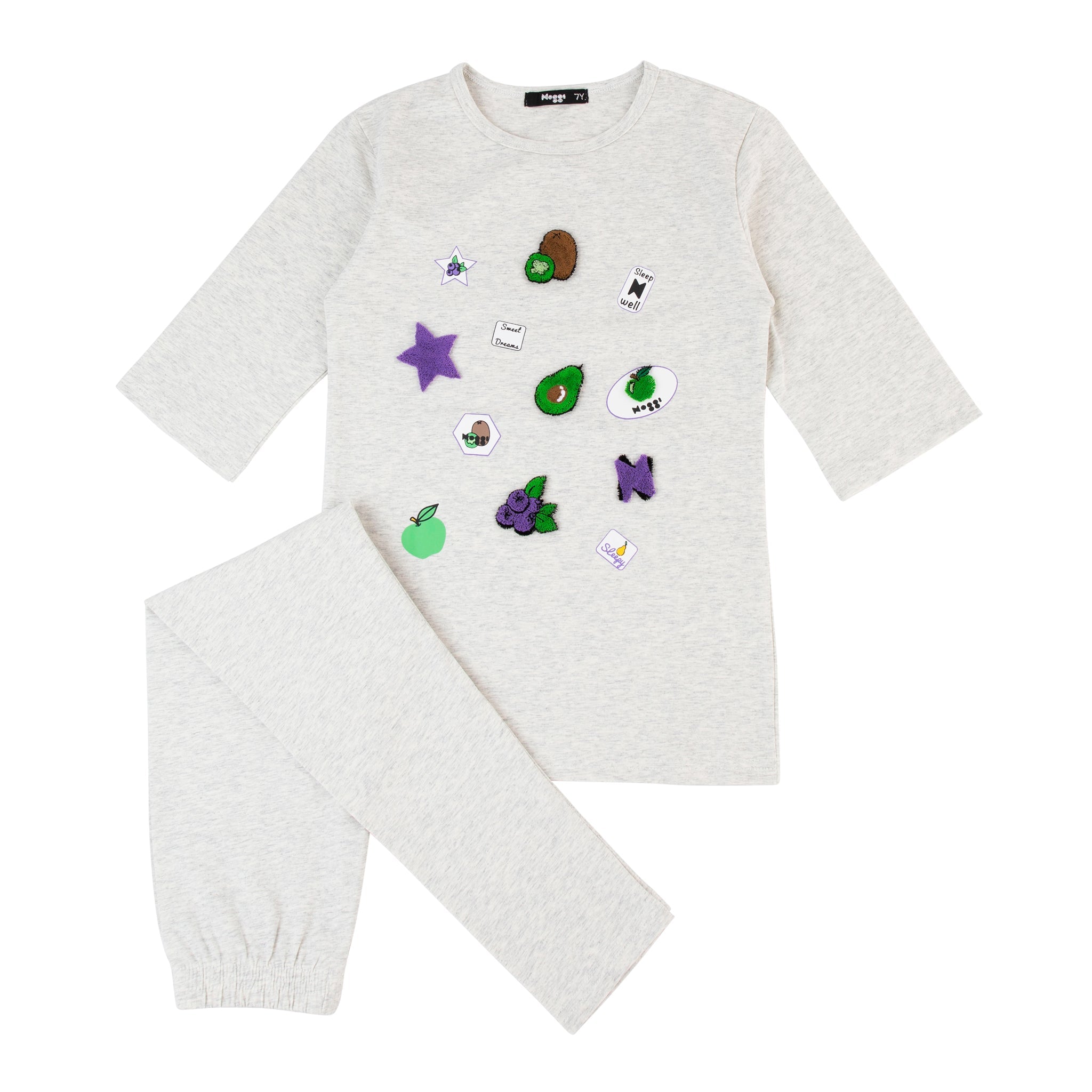 Prints And Patch Loungewear Set, Star