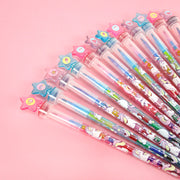 Unicorn Stackable Crayon With Stamper Topper