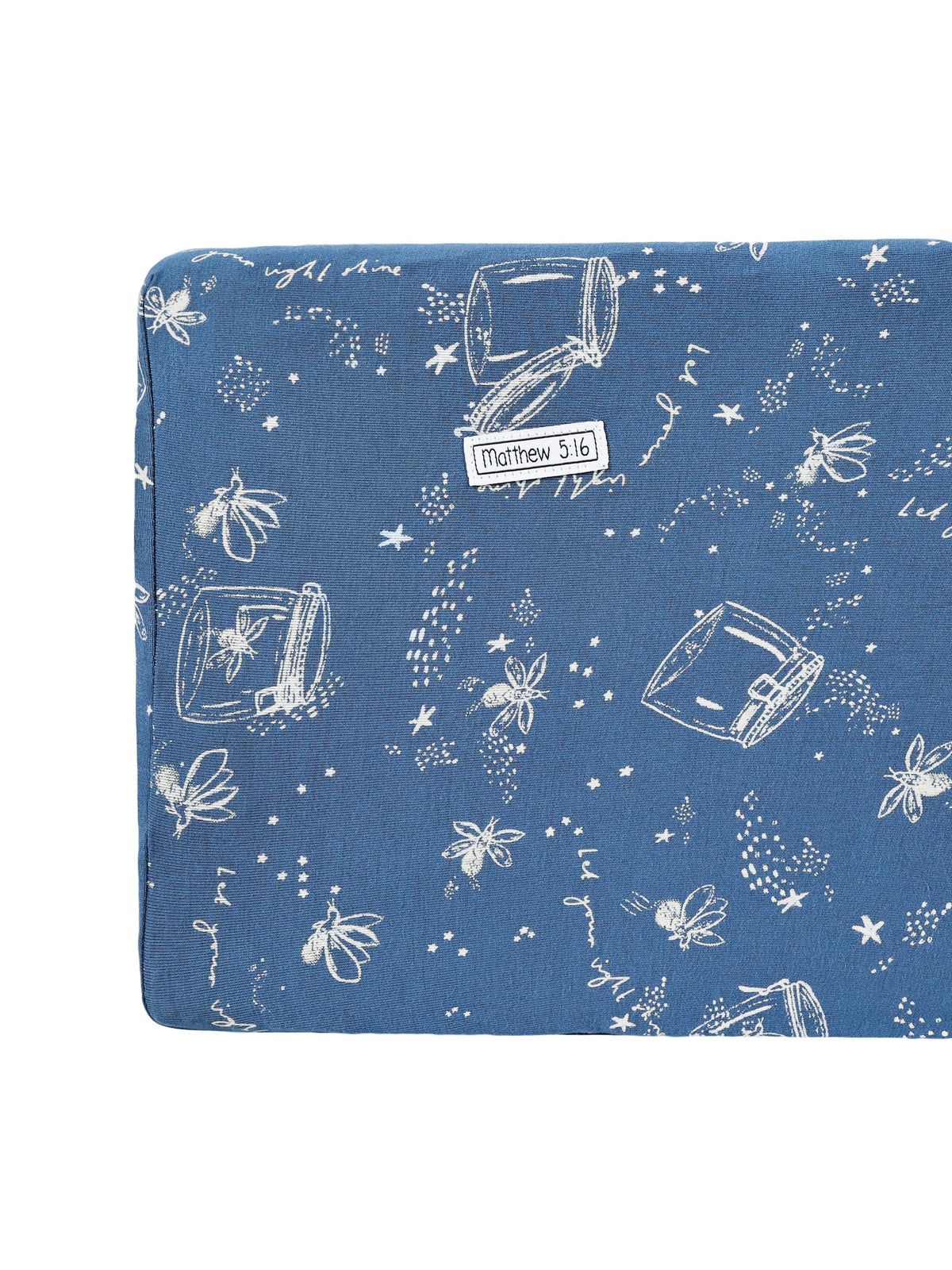 Let Your Light Shine Fireflies Bedsheet Bamboo