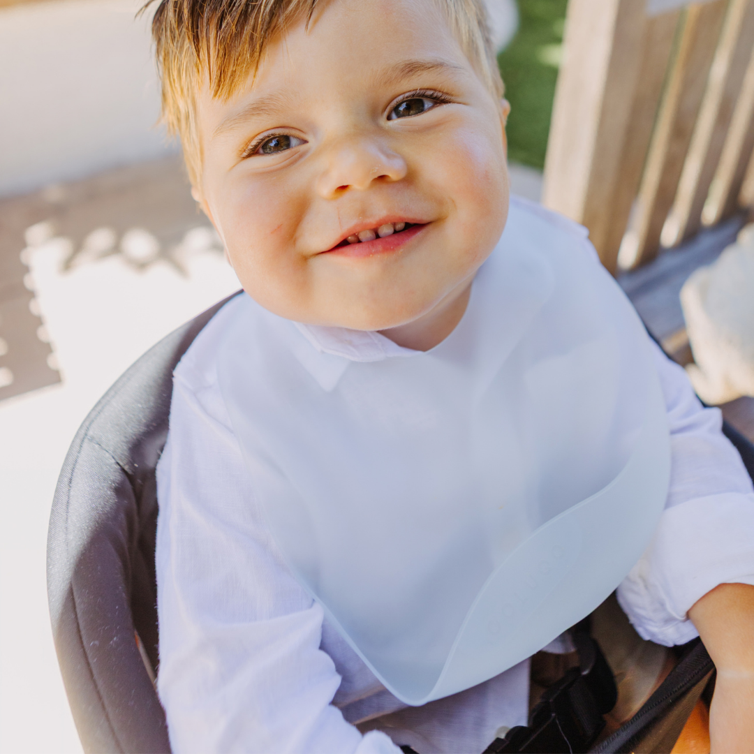 Fold And Go Silicone Bib 2 Pack