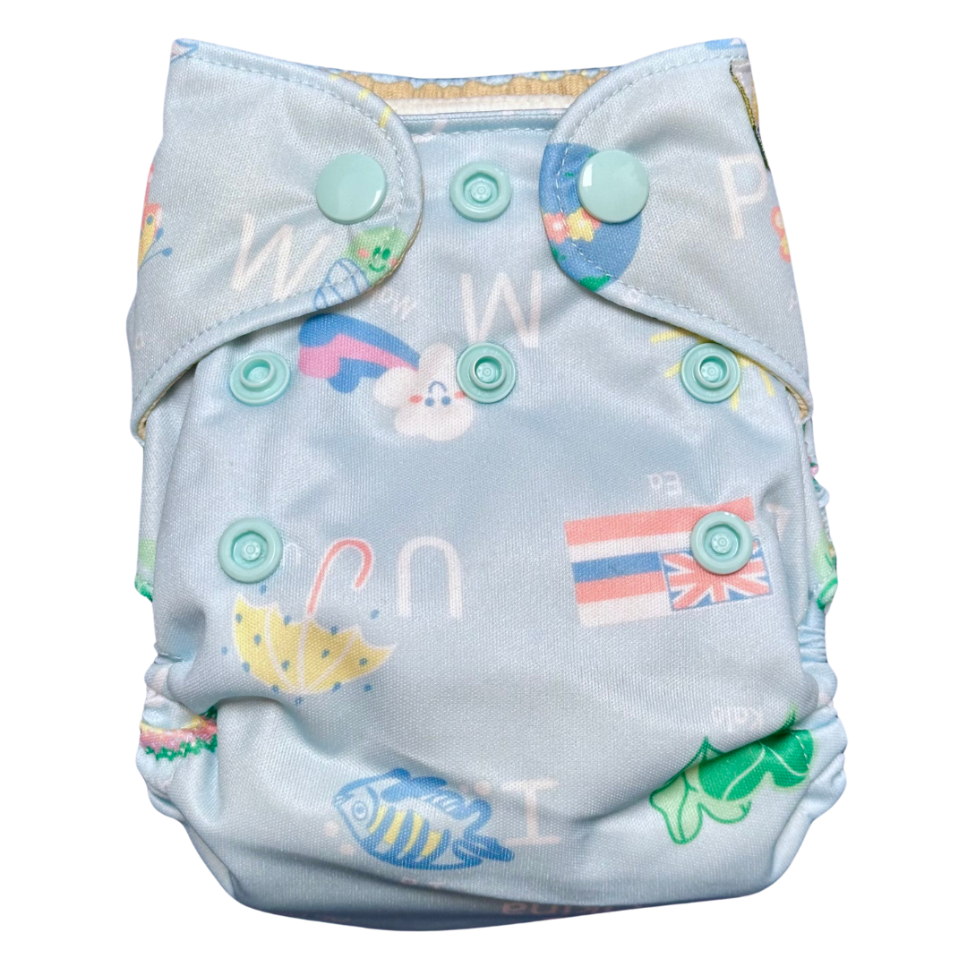 Kaiapa Paʻa Iki (newborn All-in-one Diapers)