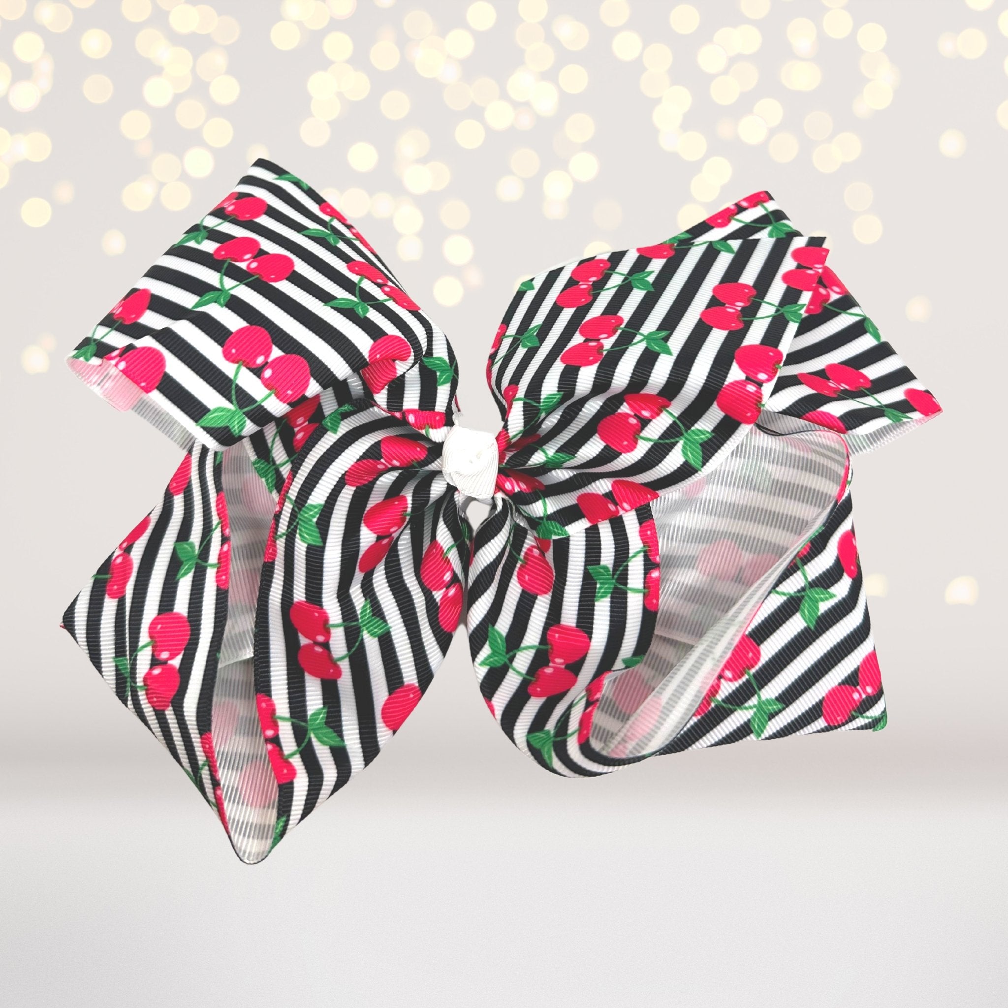 Fun Fruit Hair Bows- 8 Inches Wide