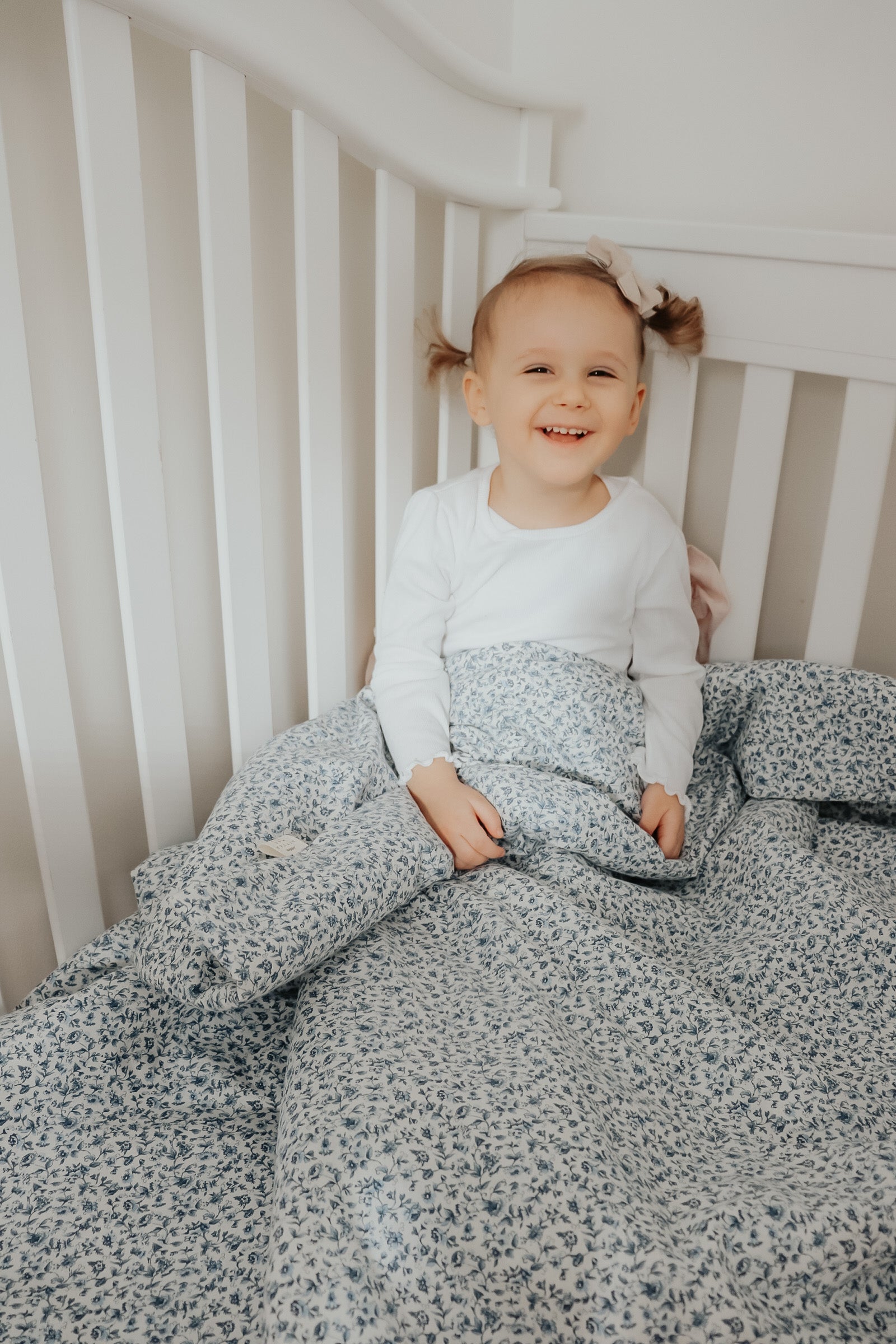Floret Crib Quilted Blanket (Ships June 8)