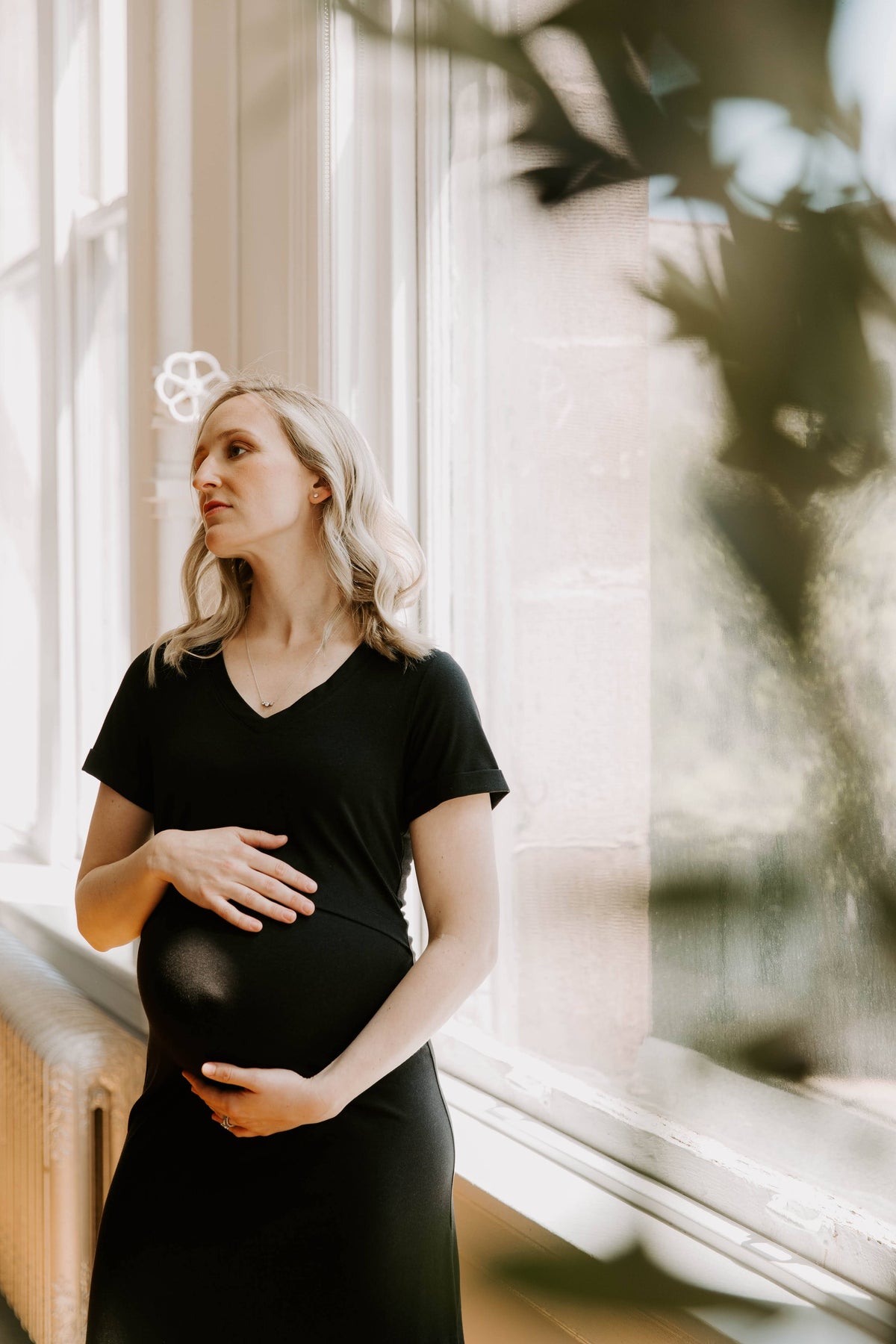 Everyday Breastfeeding Dress - Black