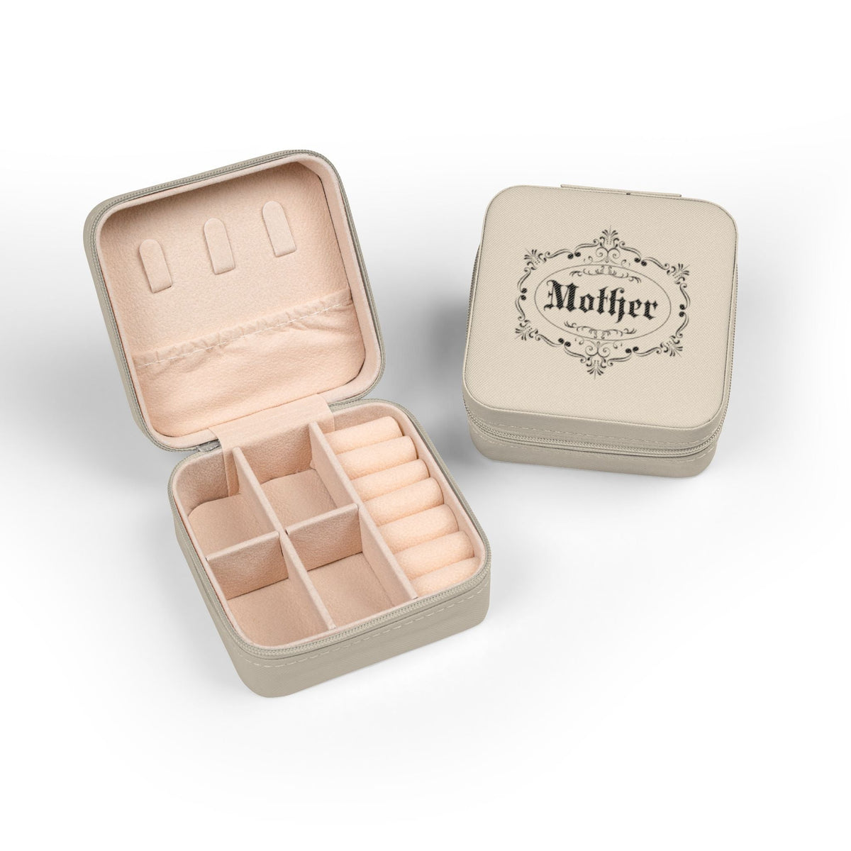 Victorian Mother Jewelry Travel Case