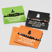 Jmbm Halloween Stretch Word Bracelet Exchange Cards Boo-basket Stuffers