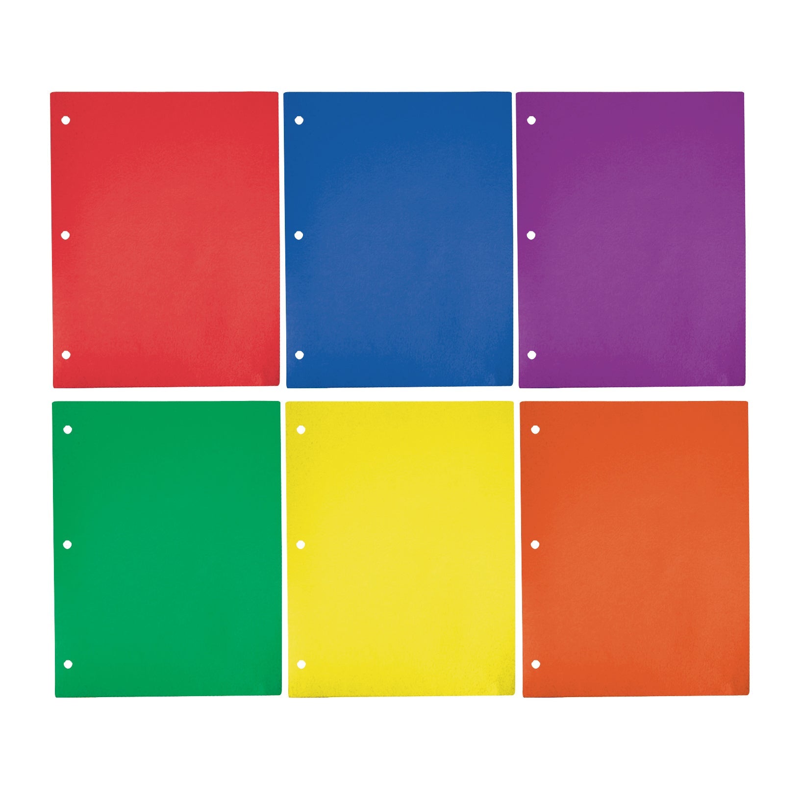 Premium 2-pocket Classroom Folders - 48 Per Box