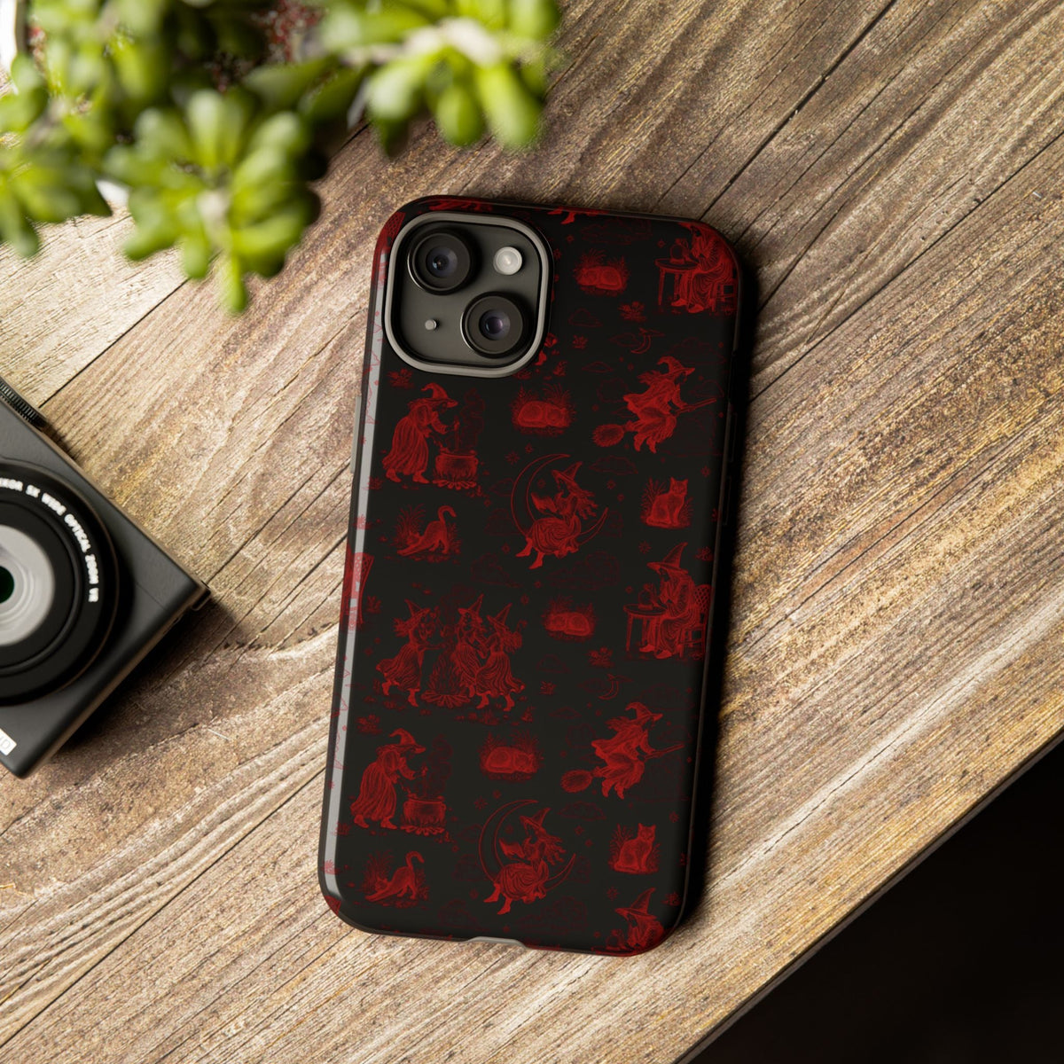 Witchy Toile Phone Case (multiple Phone Types)