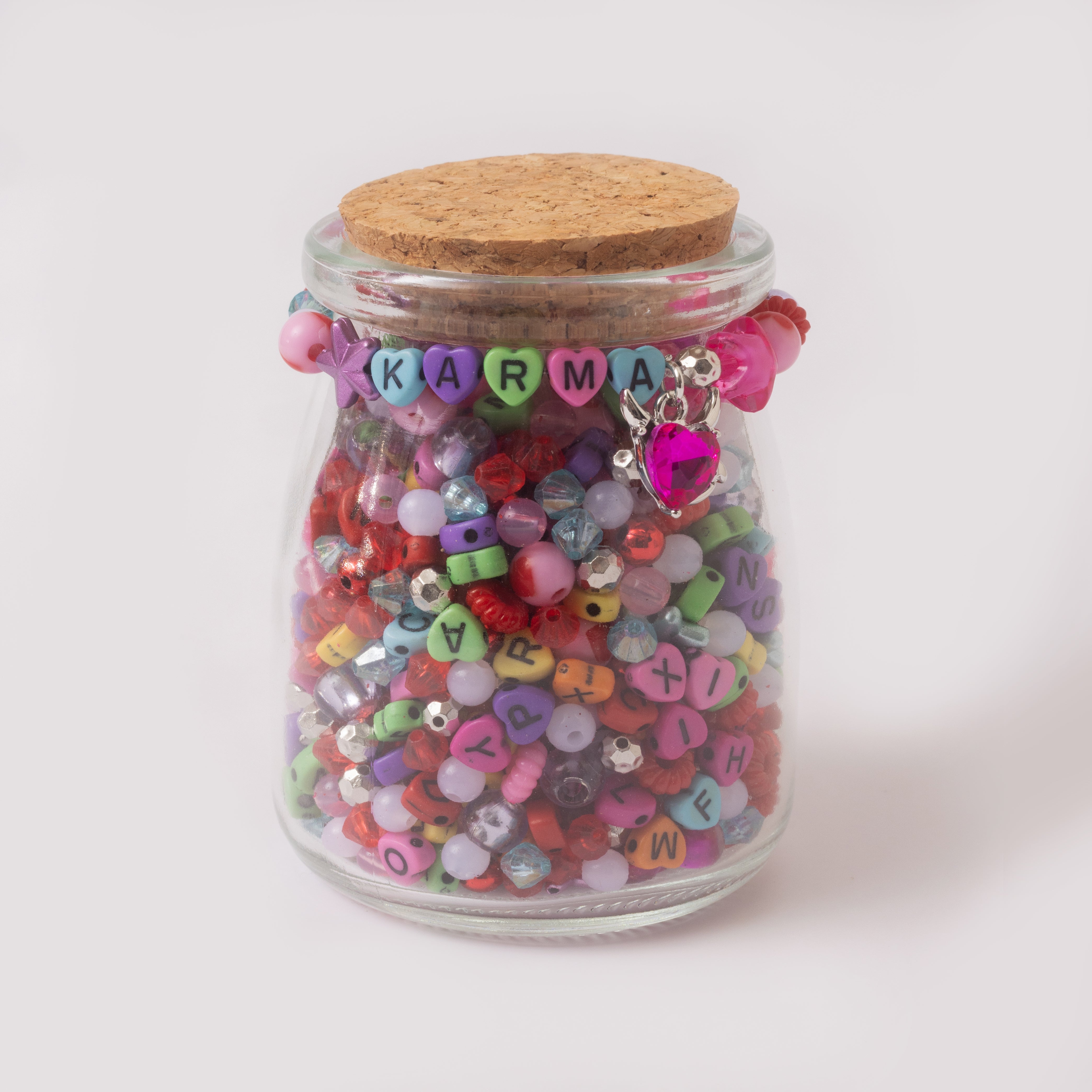 Karma Rainbow Heart Bead Kit