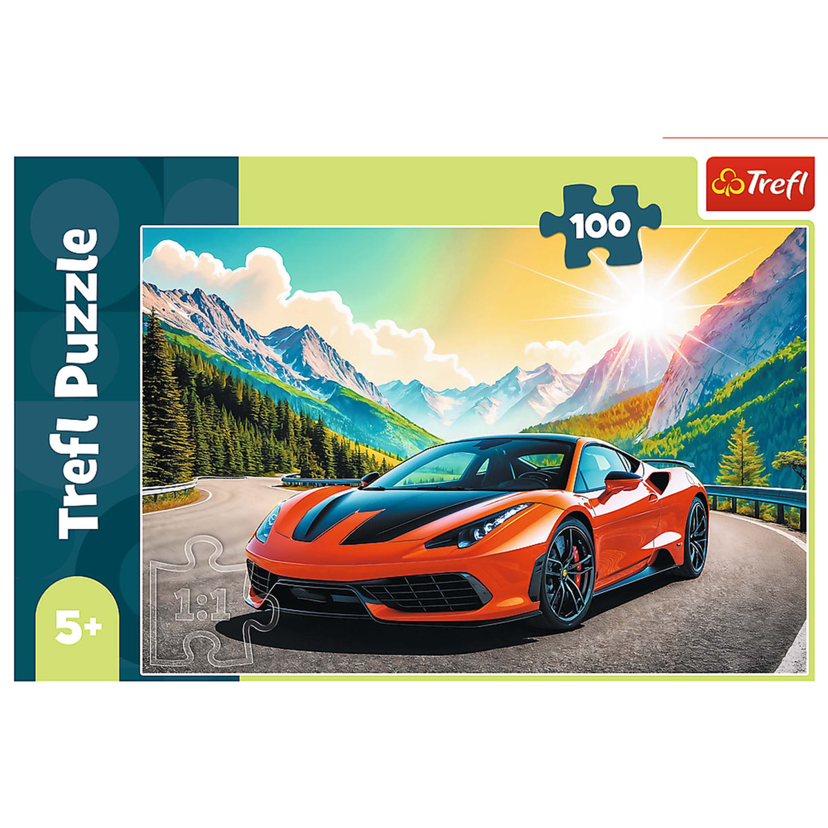 Kids A Race Against Time 100 Piece Puzzle