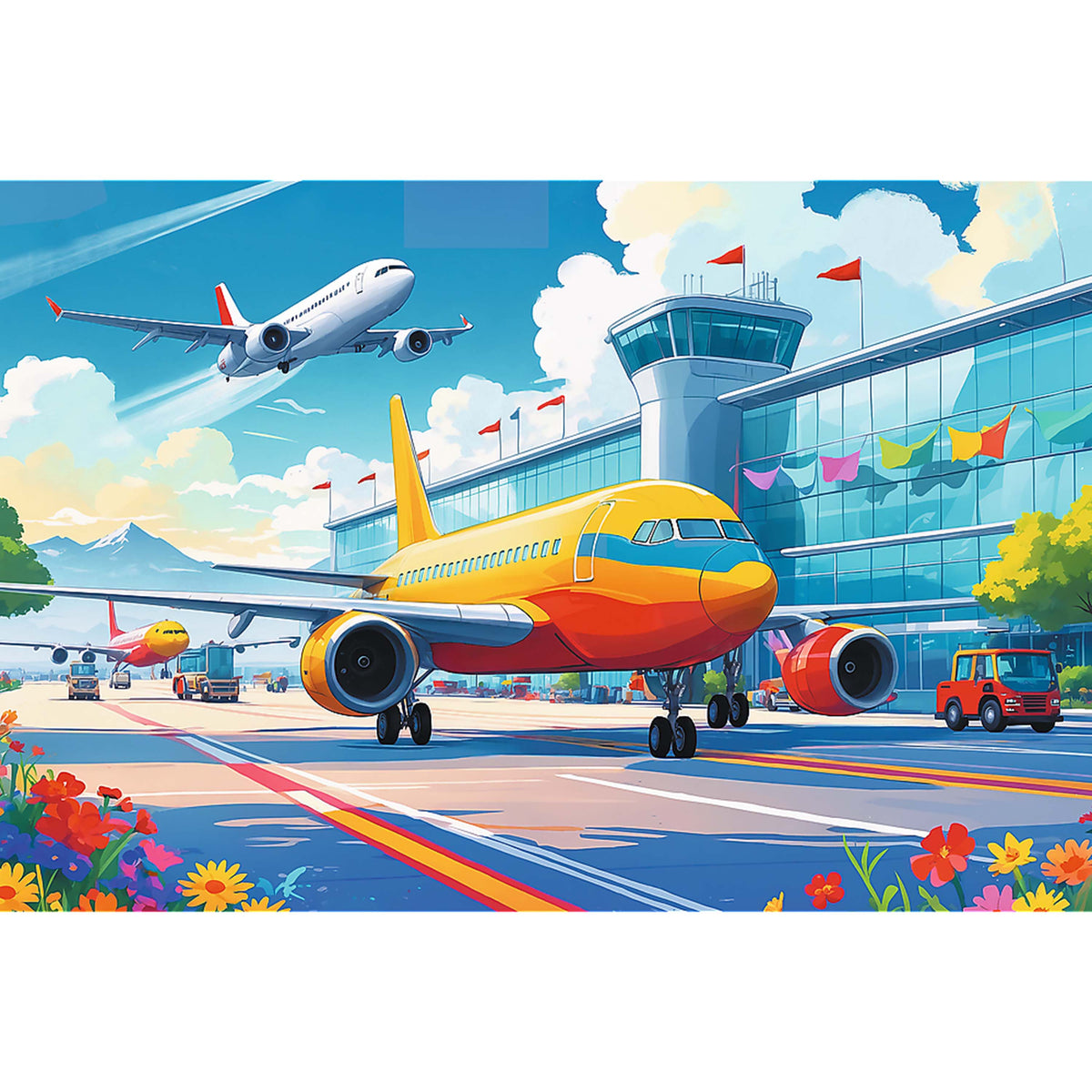 Kids King Of The Skies 100 Piece Puzzle