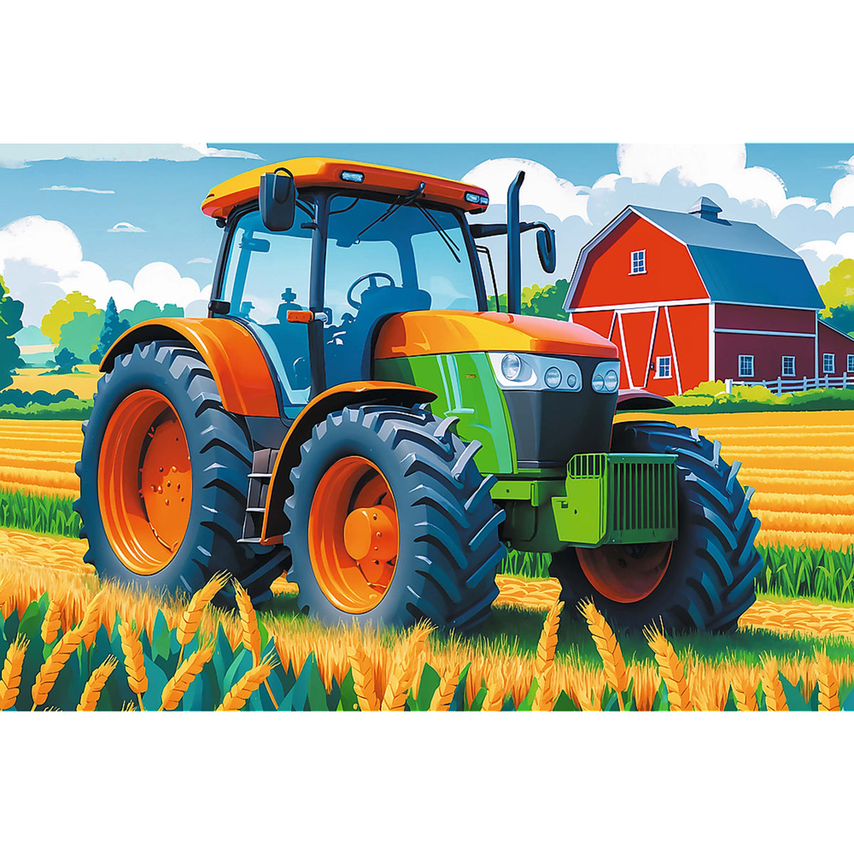 Kids Farmer S Vehicle 100 Piece