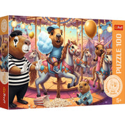 Kids Capybaras On Vacation 100 Piece Kids Puzzle