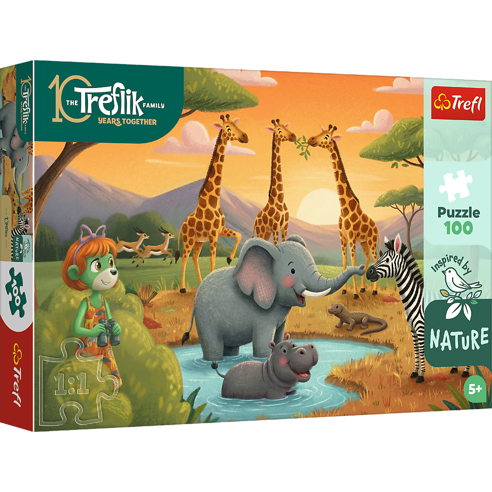 Kids ik Family - The Cheerful Crew 100 Piece Puzzle
