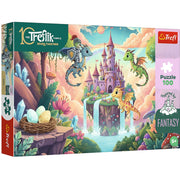 Kids Inspired By Fantasy Knight Of ik And The Dragons 100 Piece Kids Puzzle