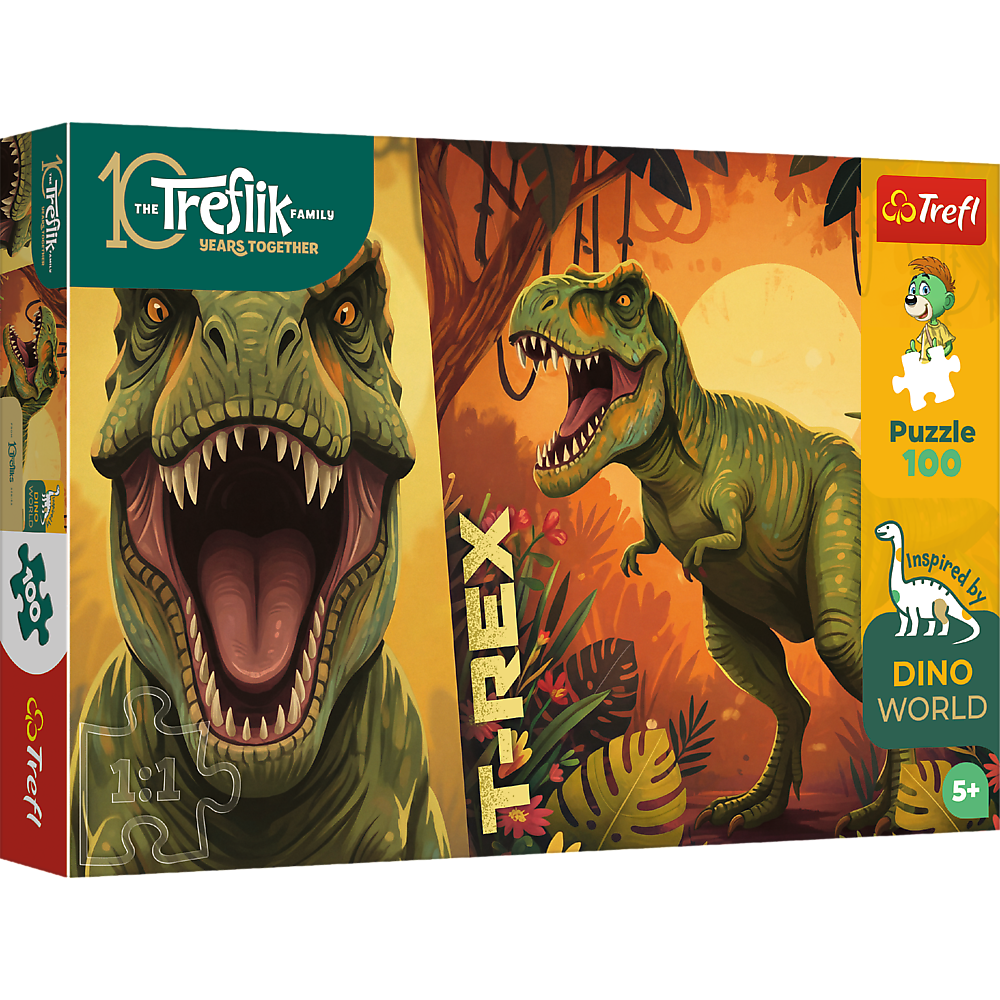 Kids ik Family - Inspired By Nature T-rex 100 Piece Puzzle
